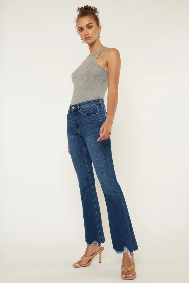 Kancan - Brenda High Rise Bootcut Jeans - KC11259