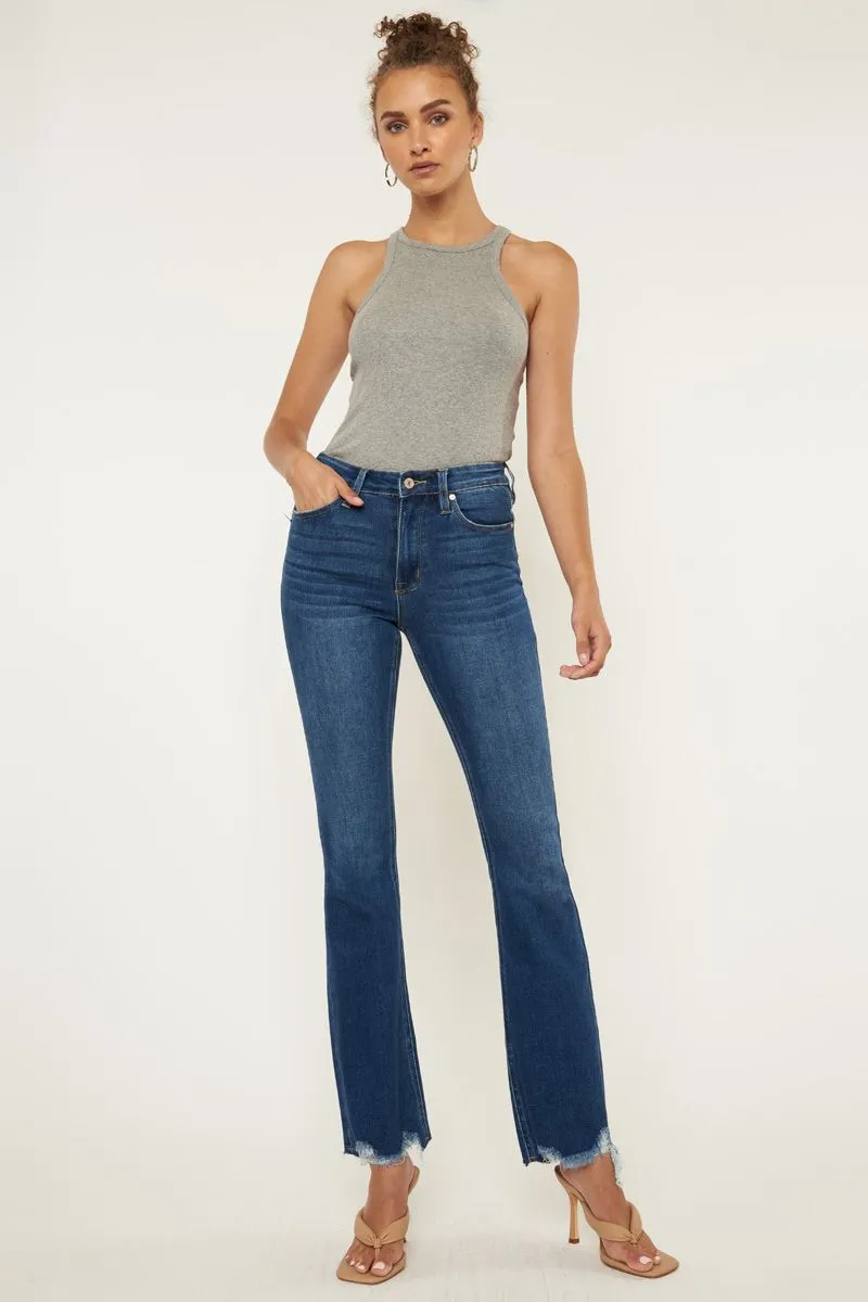 Kancan - Brenda High Rise Bootcut Jeans - KC11259