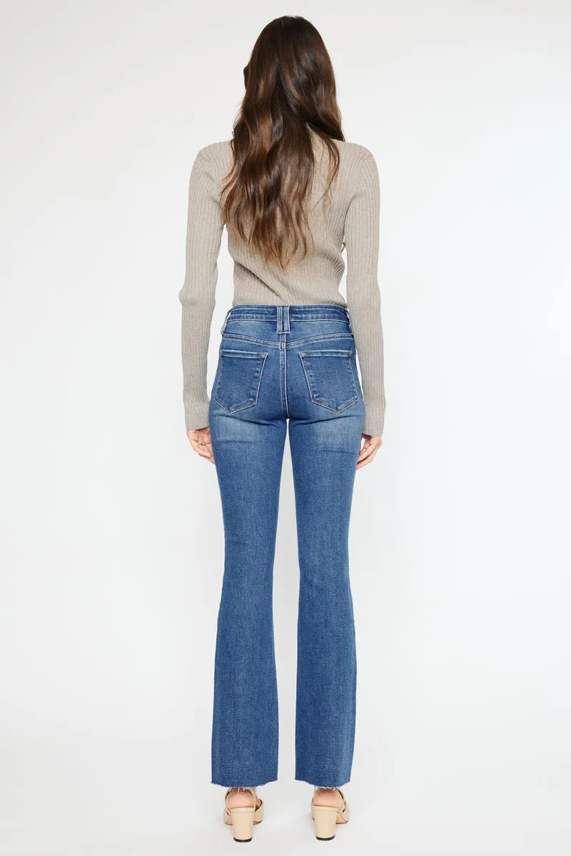 Kancan - Brenda High Rise Bootcut Jeans - KC11259