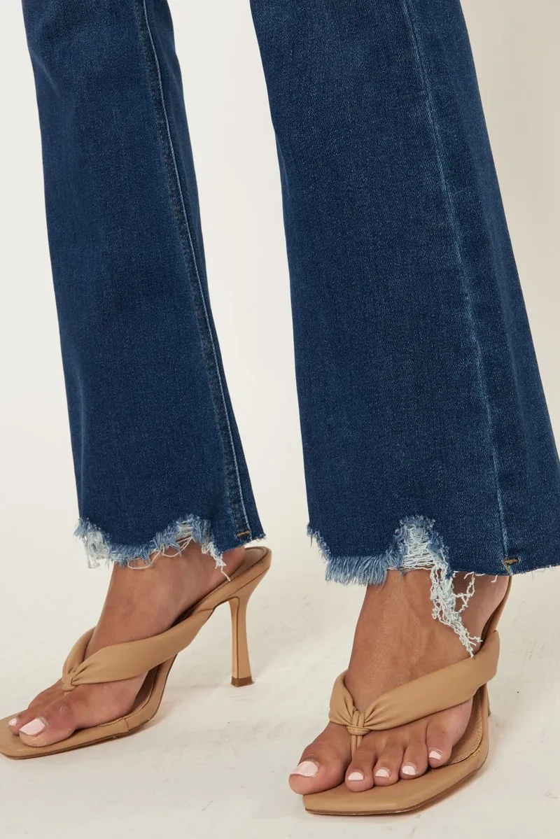 Kancan - Brenda High Rise Bootcut Jeans - KC11259