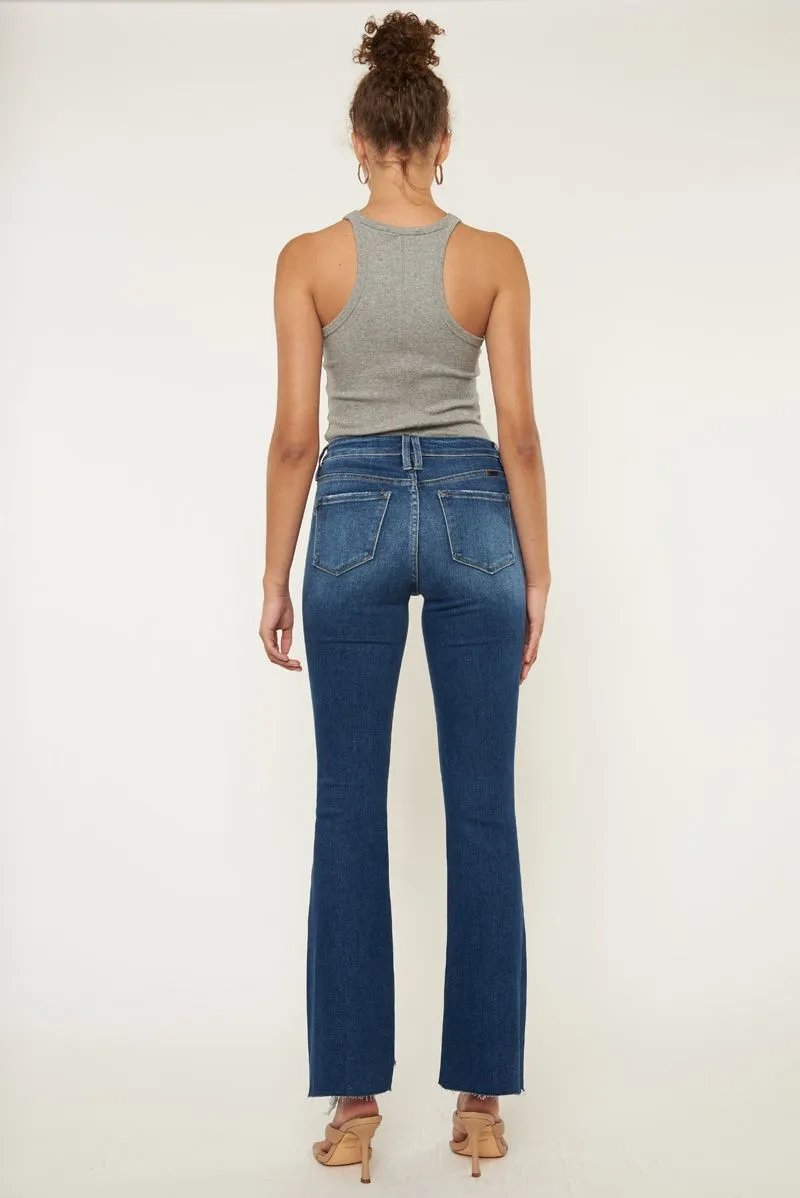 Kancan - Brenda High Rise Bootcut Jeans - KC11259