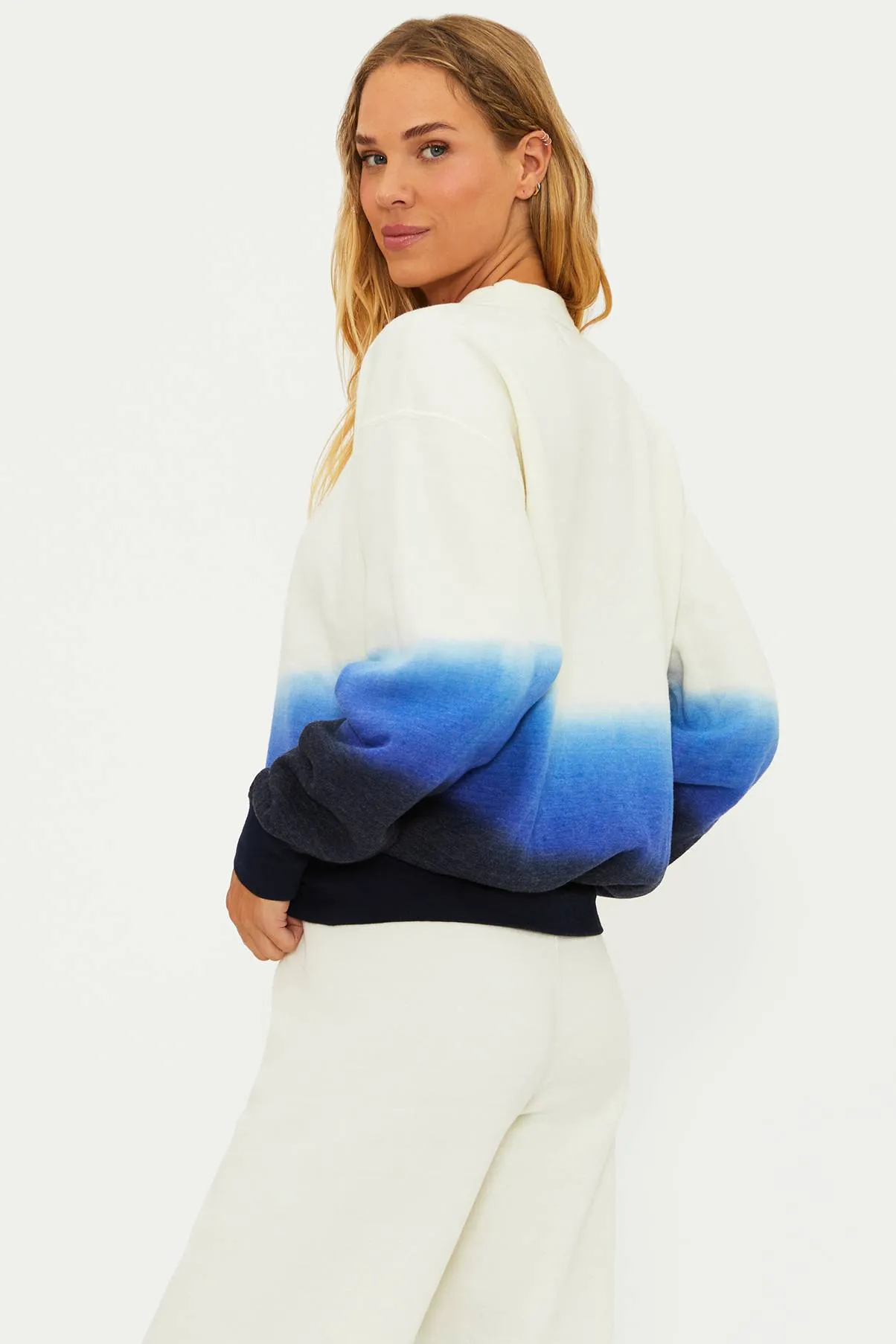 Kenzlie Pullover Egret Ombre