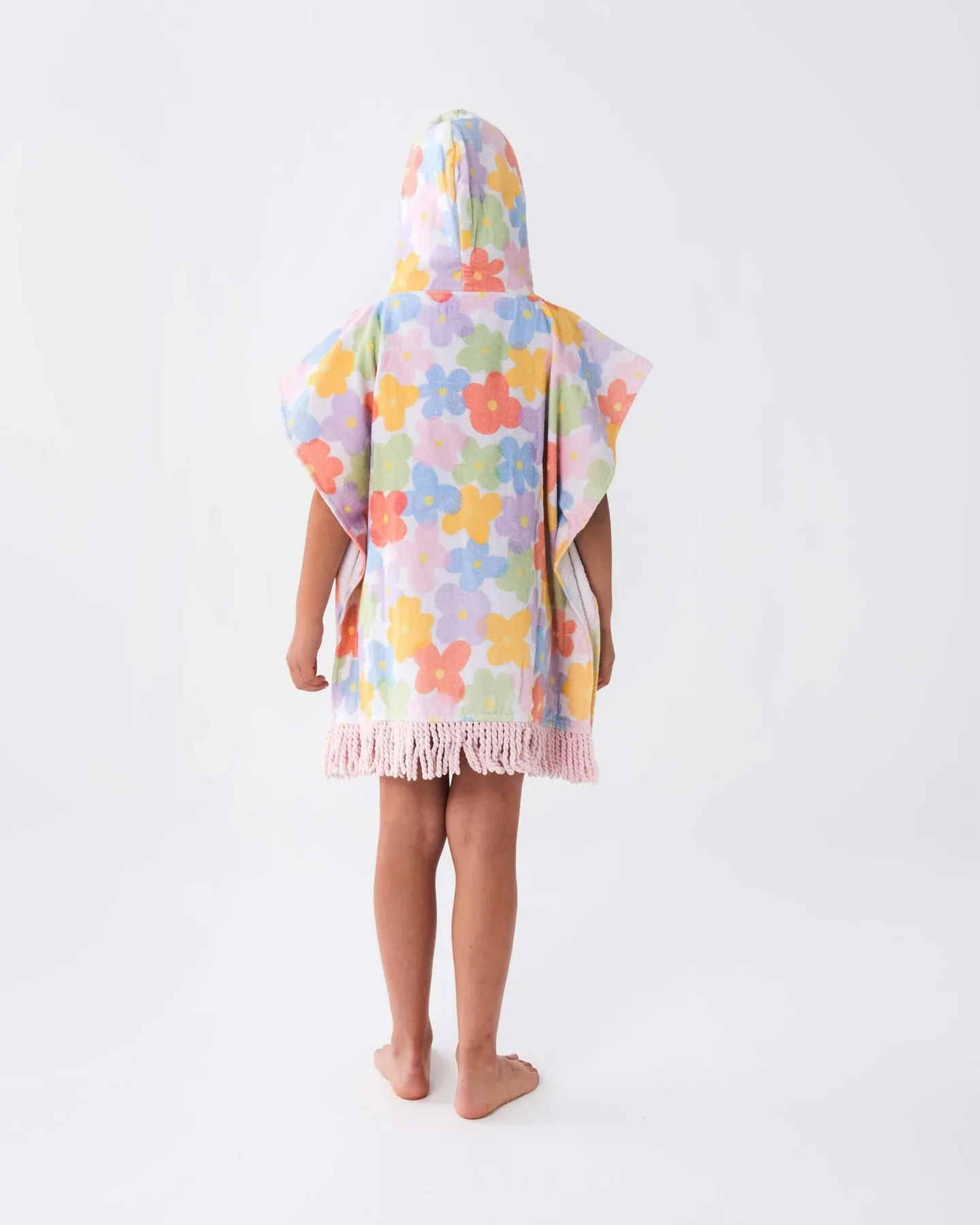 Kip & Co Paper Daisy Kids Terry Poncho