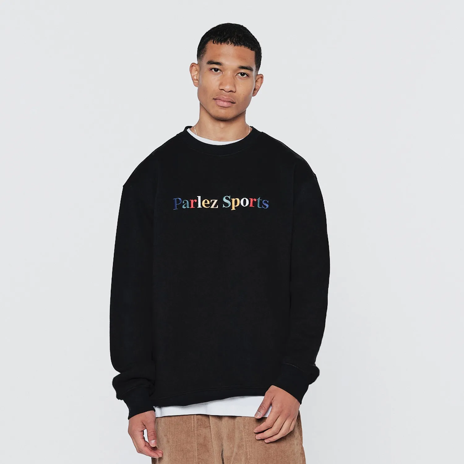 Leaf Sweatshirt Black