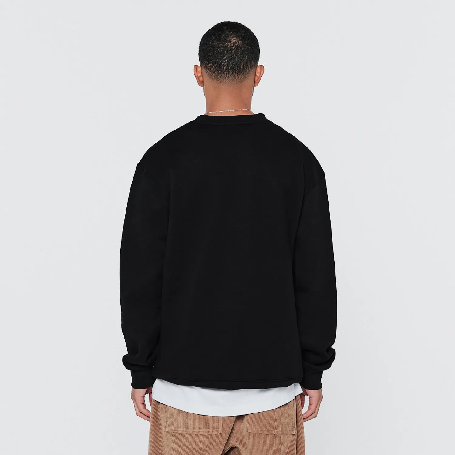 Leaf Sweatshirt Black