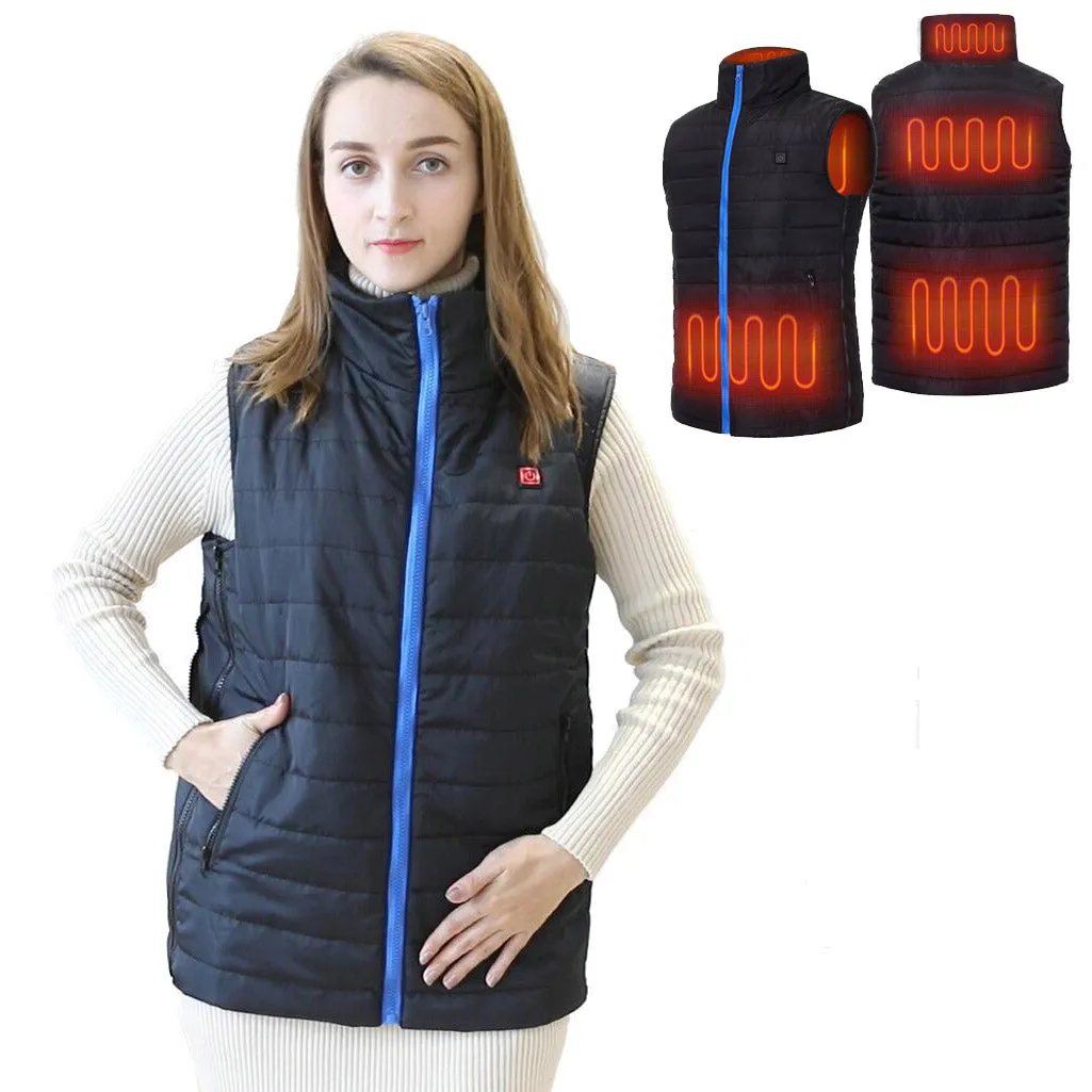 Lightweight Heated Vest For Women | Waterproof Battery Heated Coats | Keepwarming