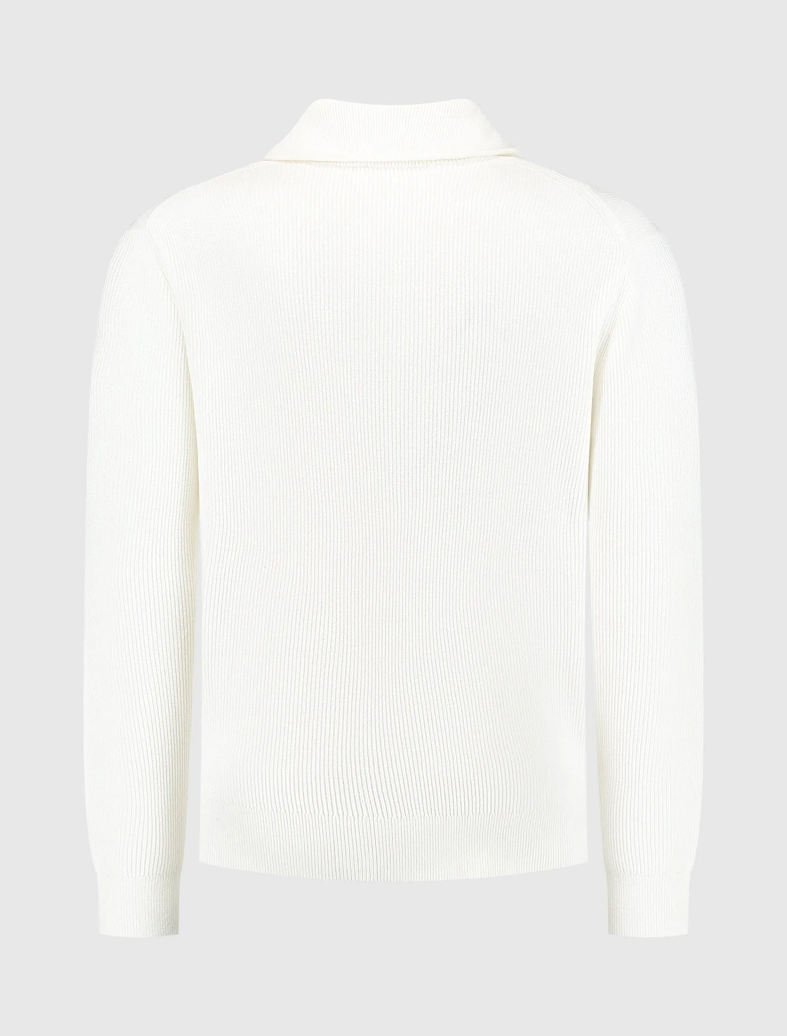 Loose fit Halfzip Knitwear | Off White