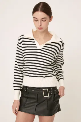 Luna Striped Knitted Top