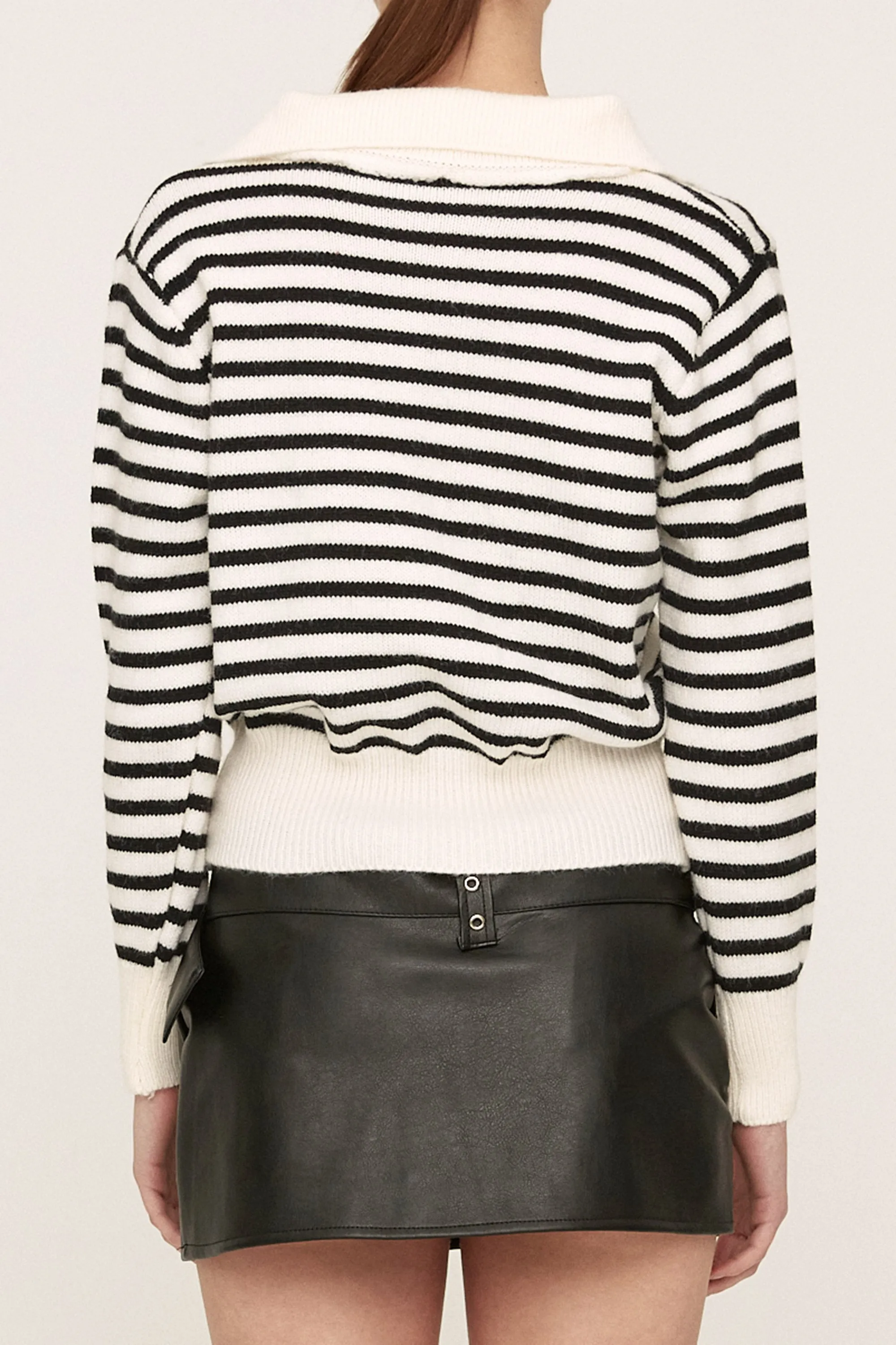 Luna Striped Knitted Top