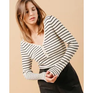 MADDIE STRIPE SWEATER