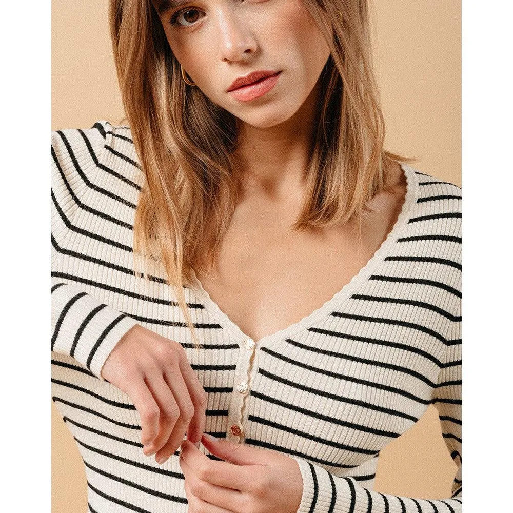 MADDIE STRIPE SWEATER