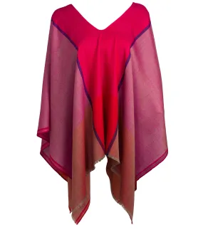 'Magnitude' 100% Merino Wool Poncho