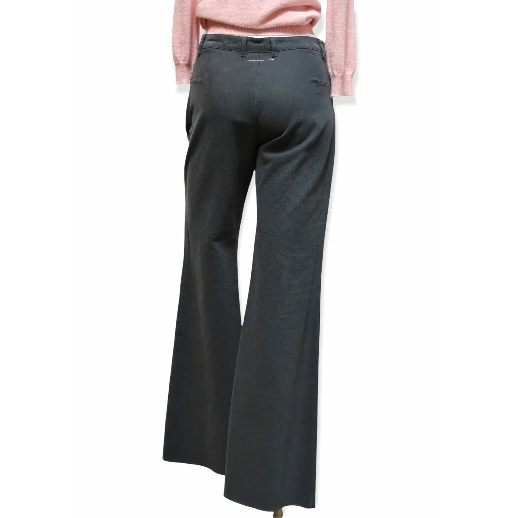 Maison Martin Margiela High Cut Wide Leg Pant