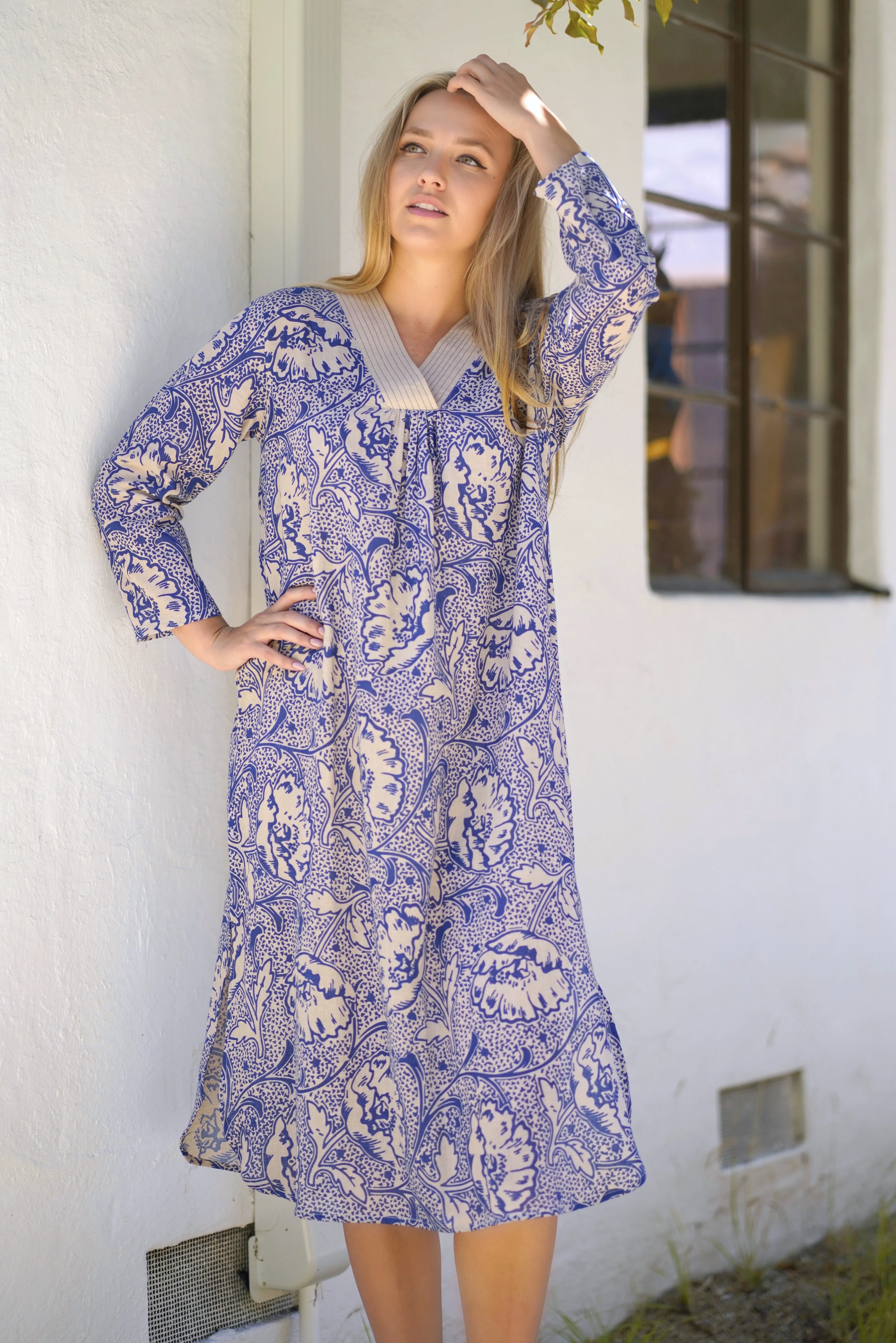 Margo Dress Blue