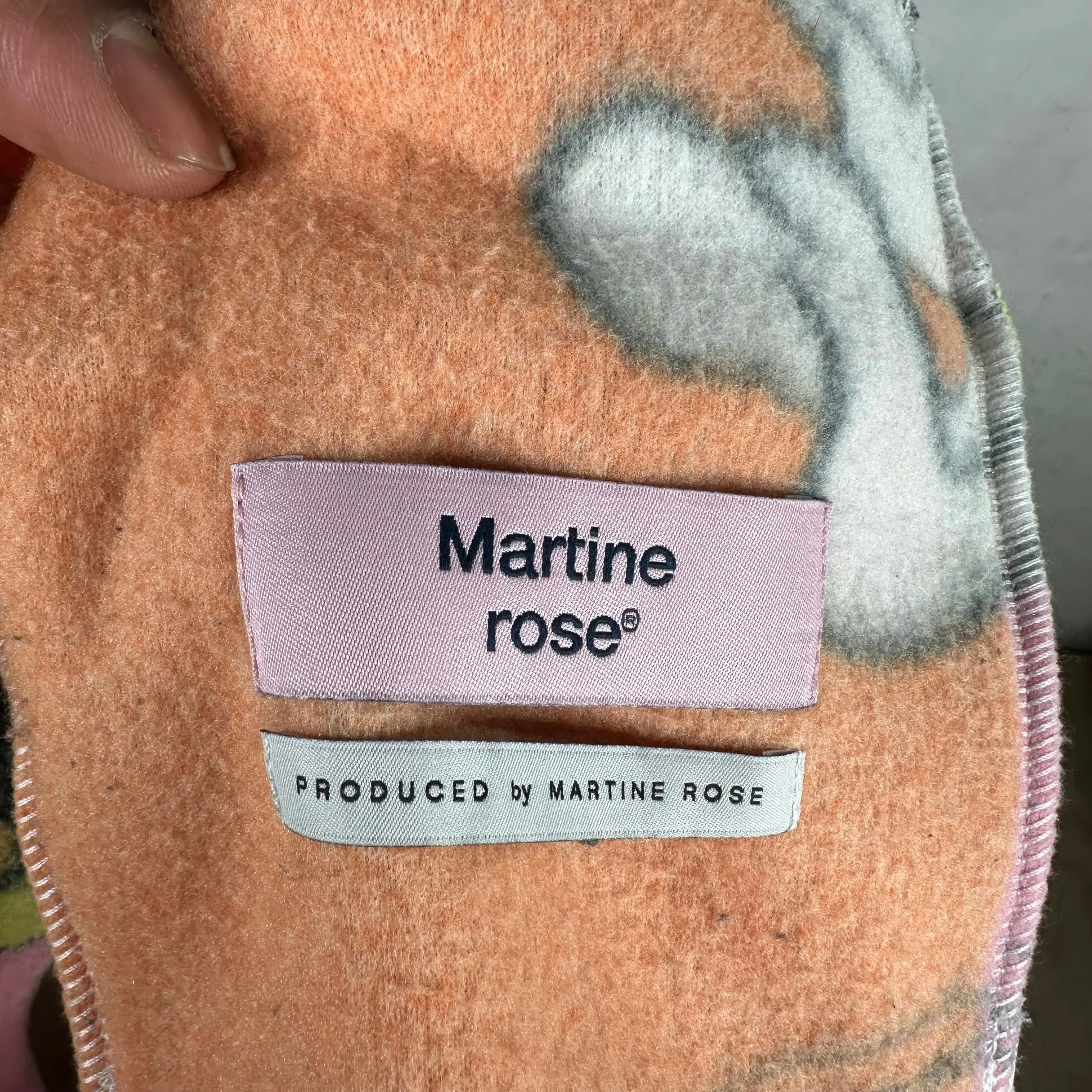 Martine Rose Printed Fleece Jogger