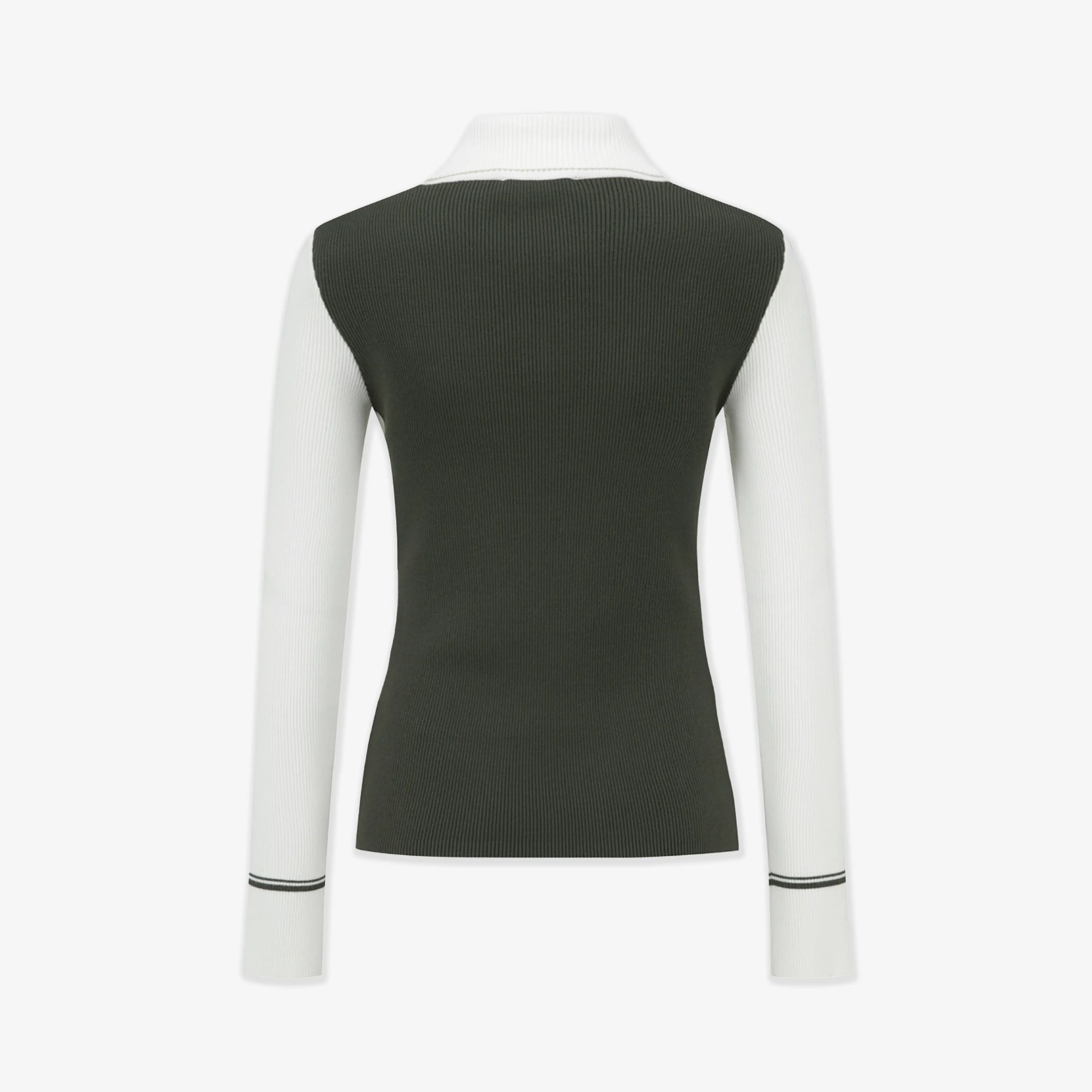 Master Bunny Edition Women Zip Top- Green