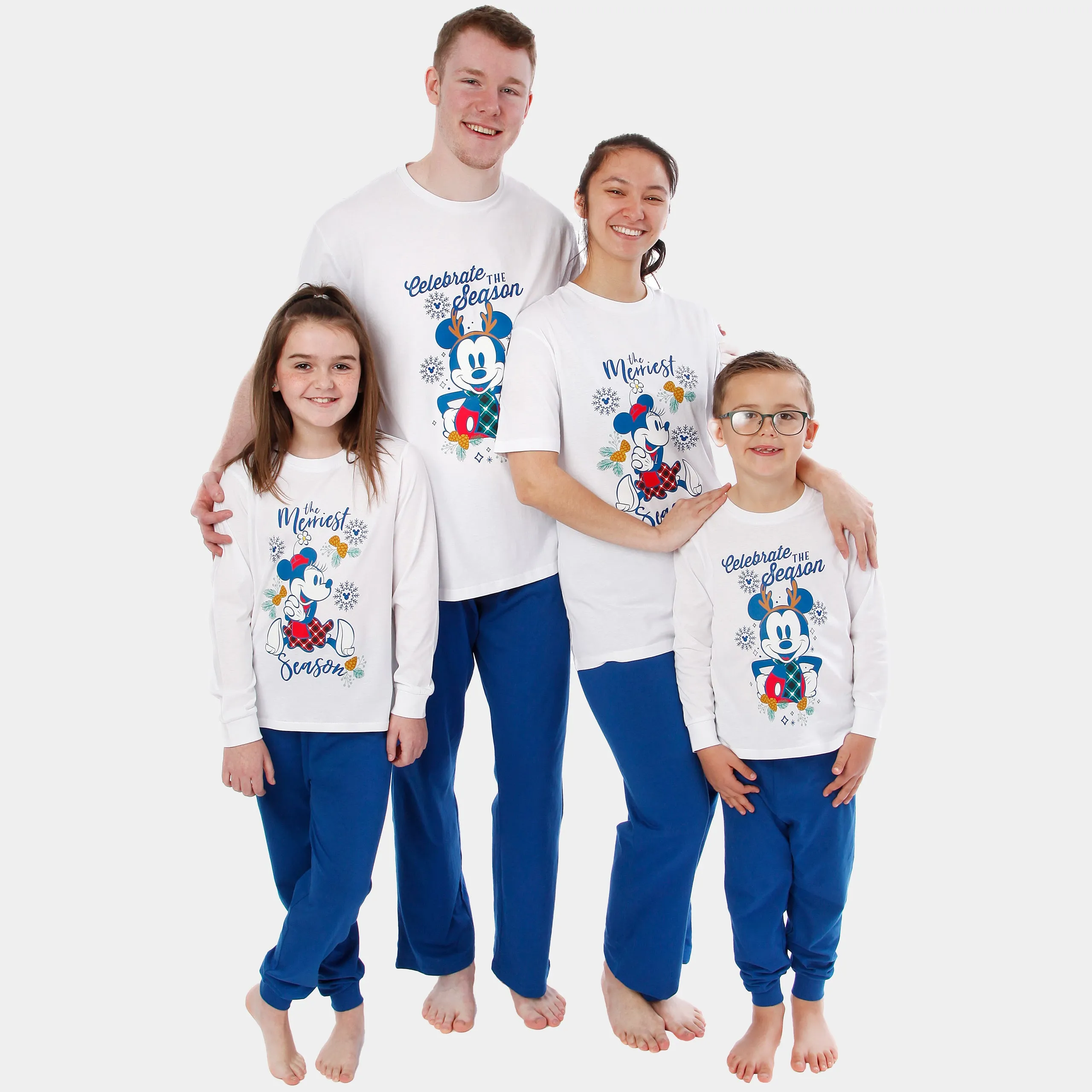 Mens Mickey Mouse Christmas Pyjamas