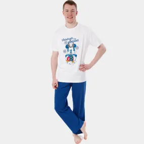 Mens Mickey Mouse Christmas Pyjamas