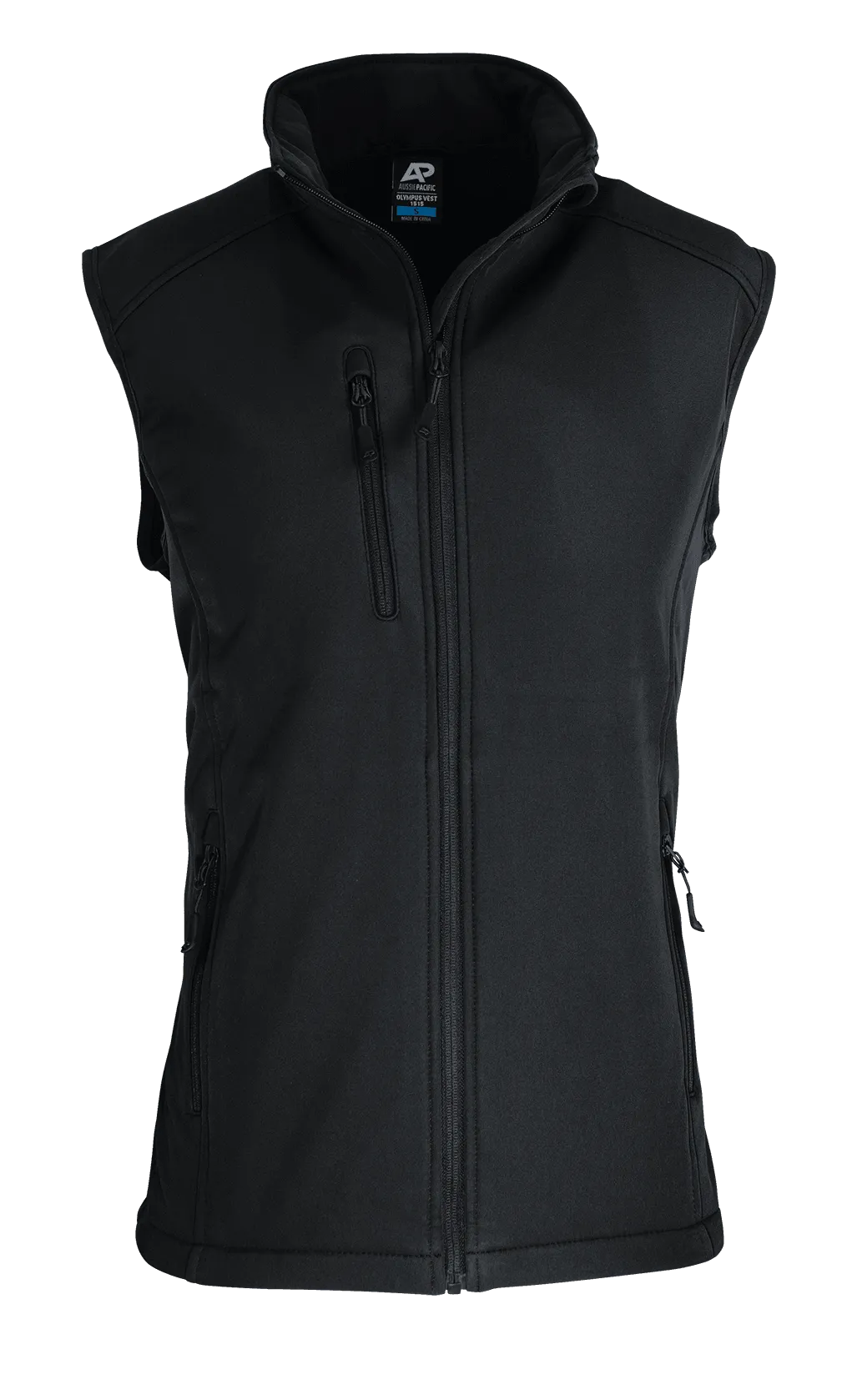 Mens Olympus Softshell Vest - Black