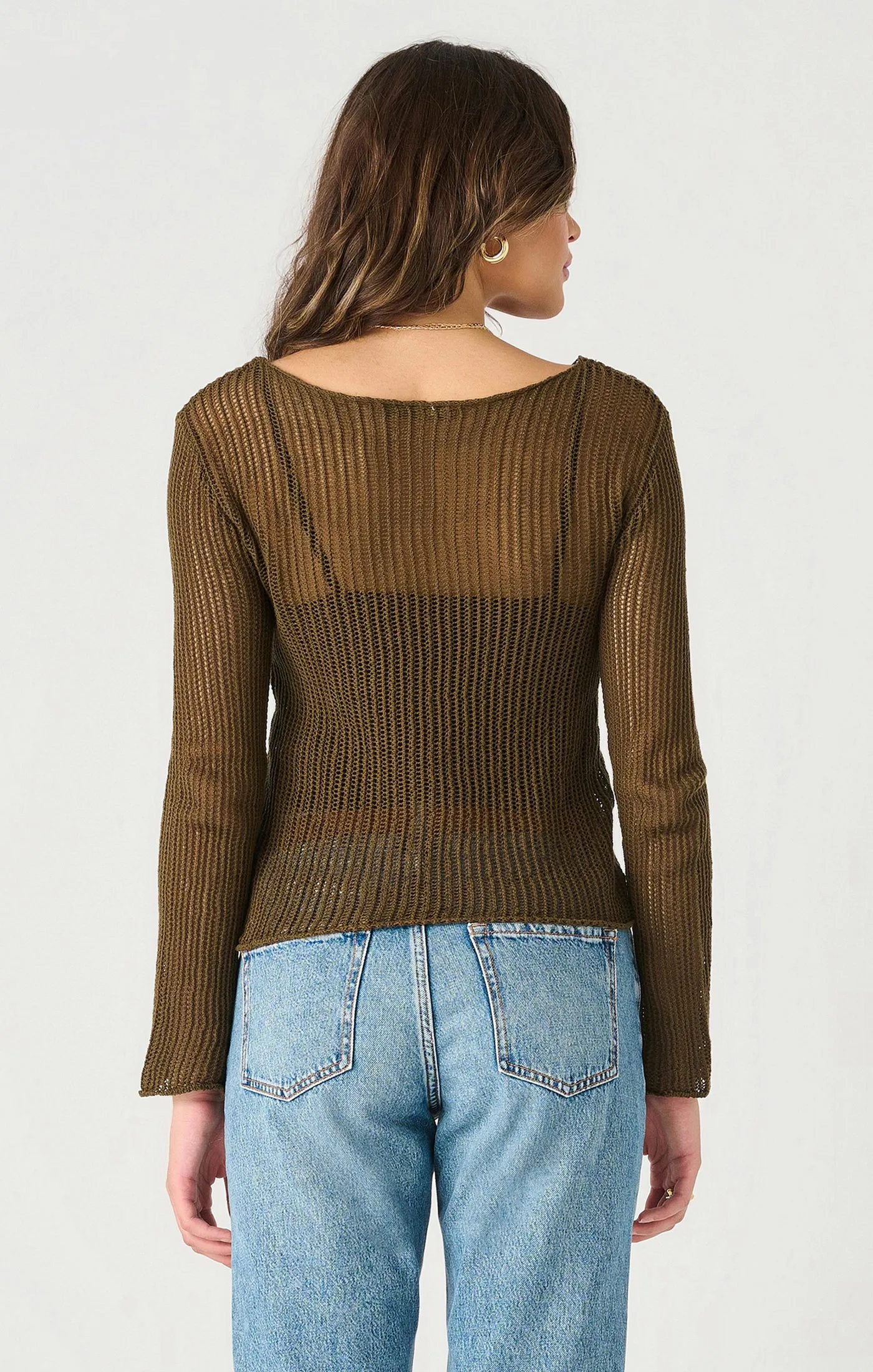 Mesh Stitch Sweater