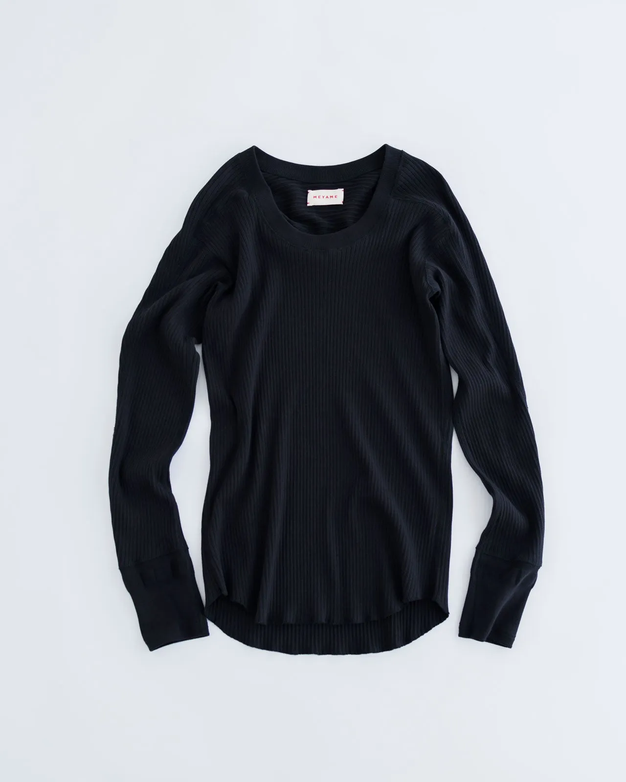 MEYAME OBLONG NECK PULLOVER