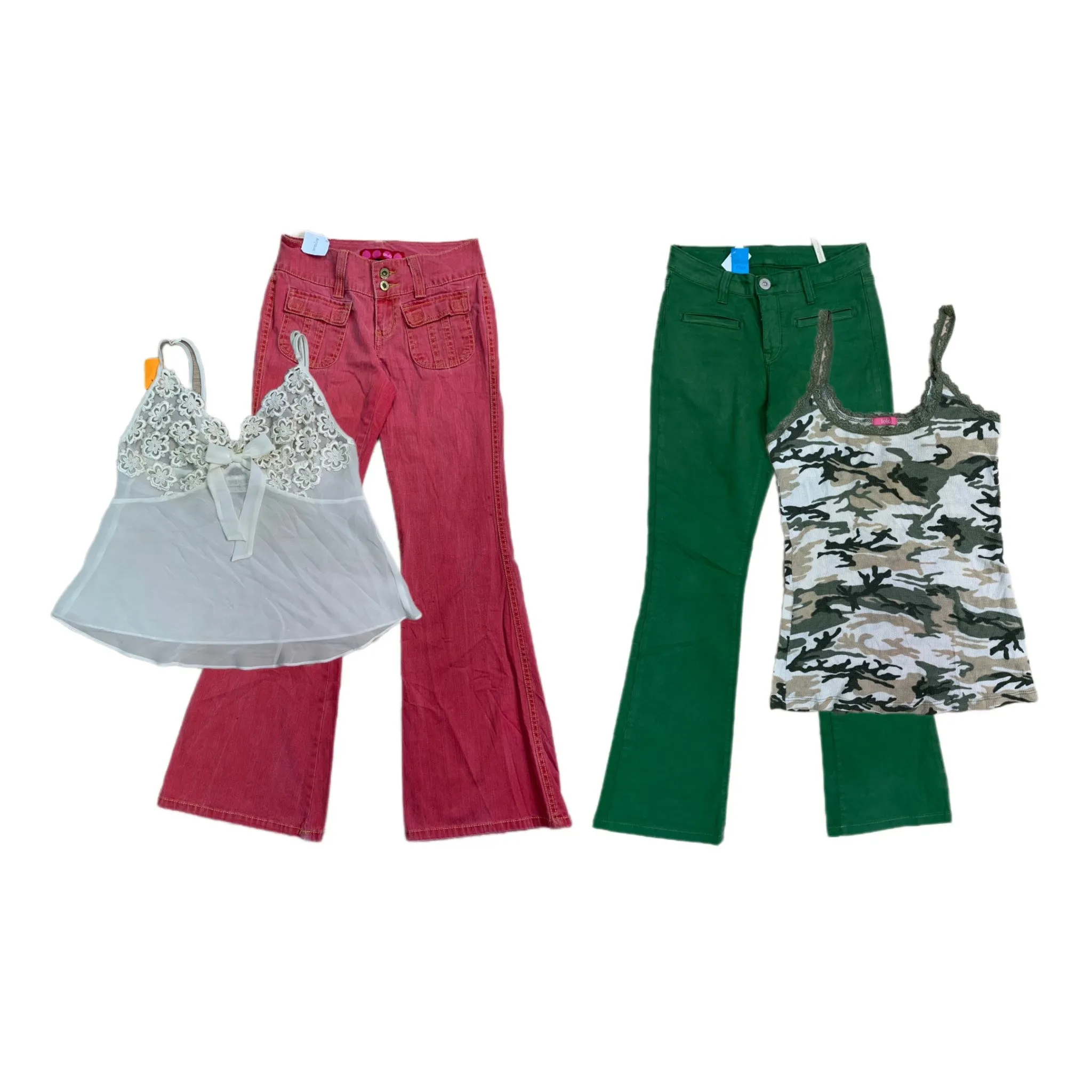 Mix and Match Tops and Flared Pants , (RX-220)