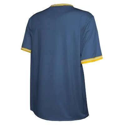 MLB Milwaukee Brewers Men's Short Sleeve V-Neck Jersey - M