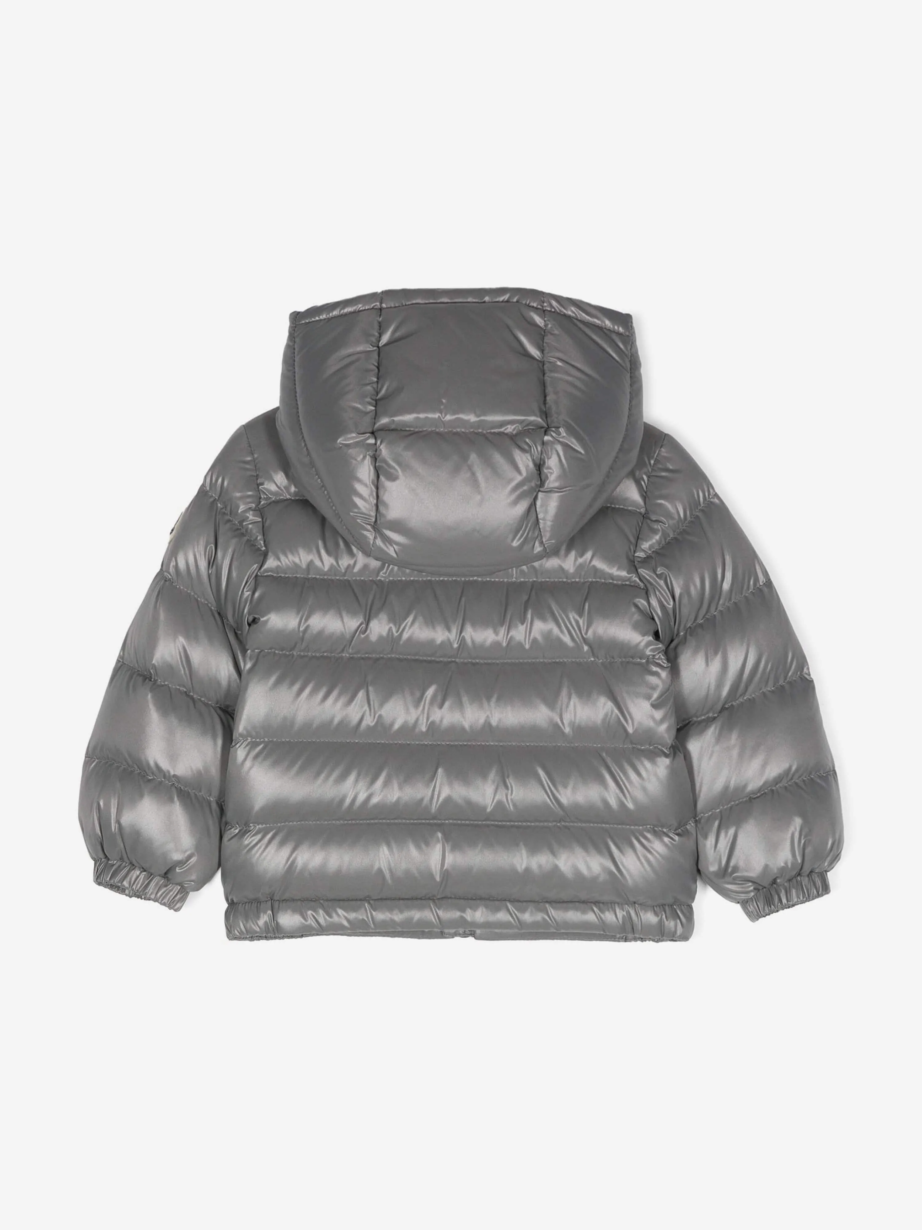 Moncler Enfant Baby Boys Down Padded New Aubert Jacket in Grey