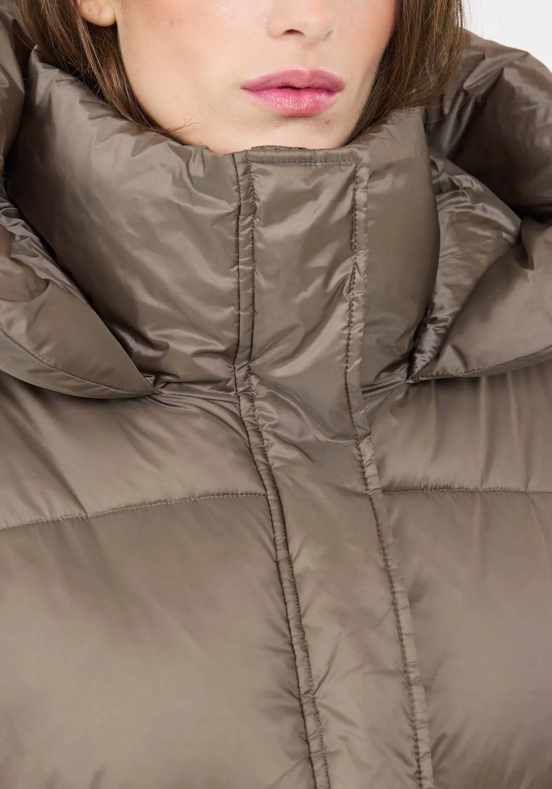 Moriarty  Puffer Jacket - Walnut