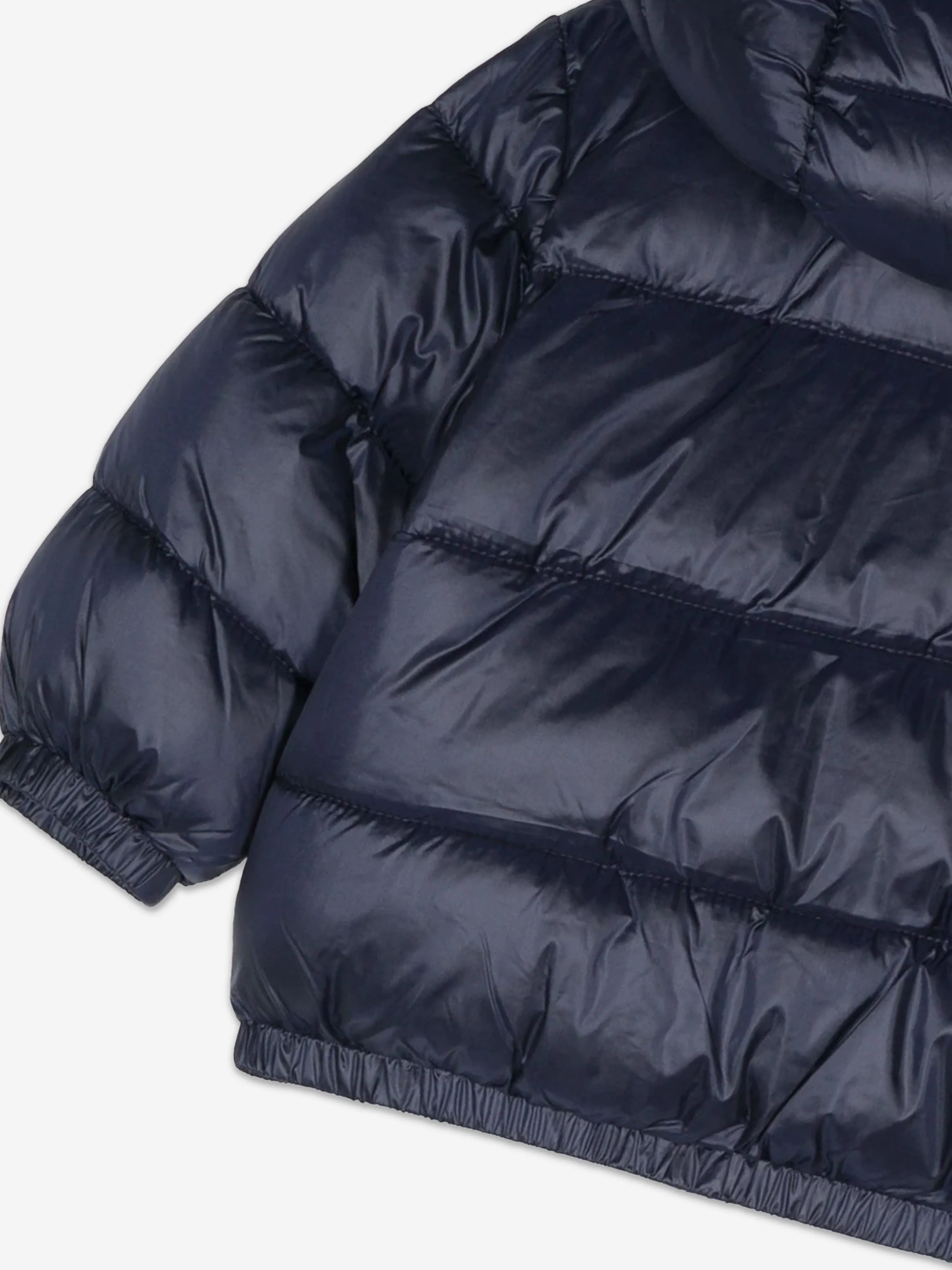 Moschino Baby Puffer Jacket in Navy