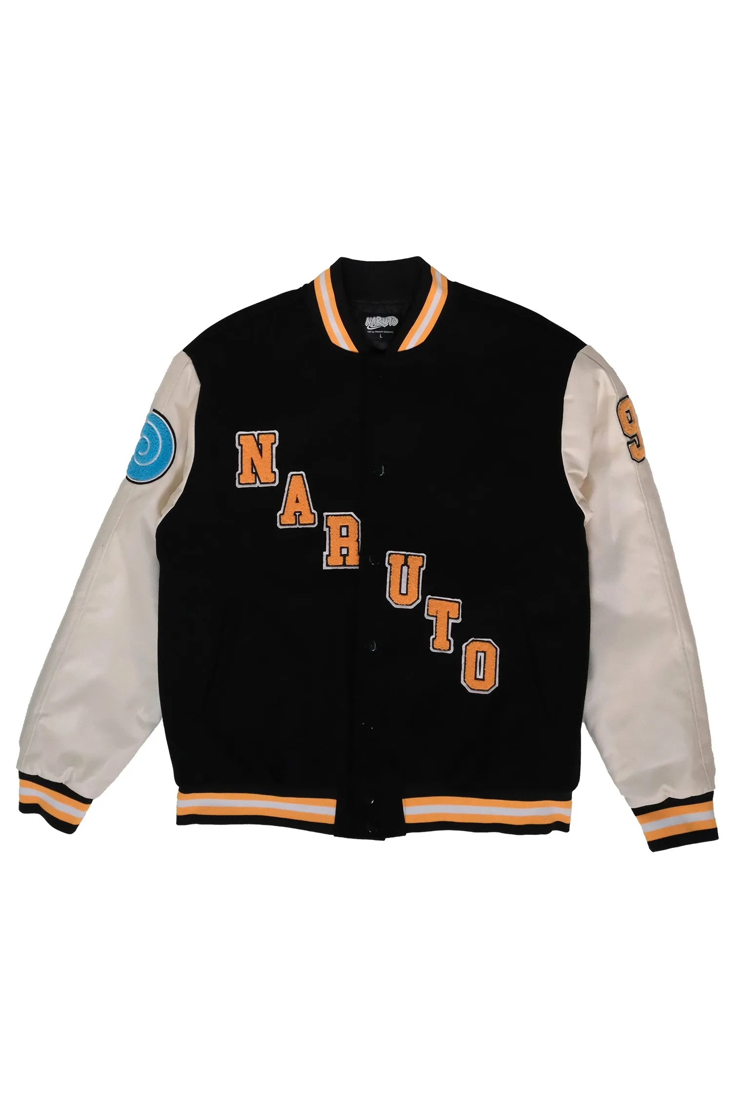 Naruto 25th Varsity Jacket - Black