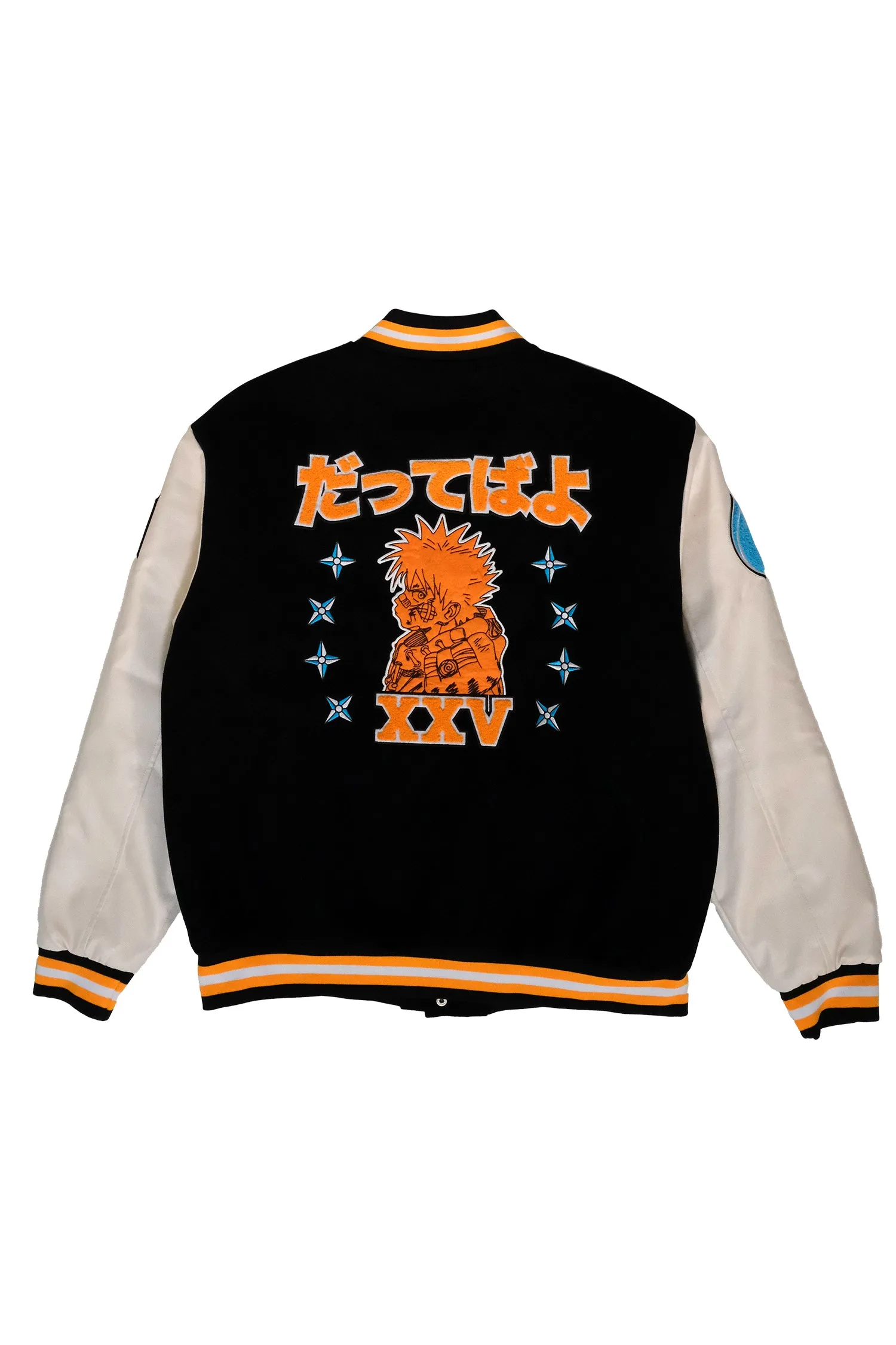 Naruto 25th Varsity Jacket - Black