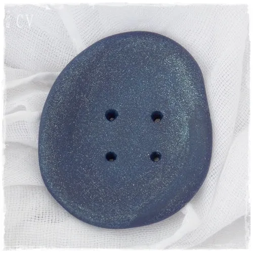 Navy Blue Large Button