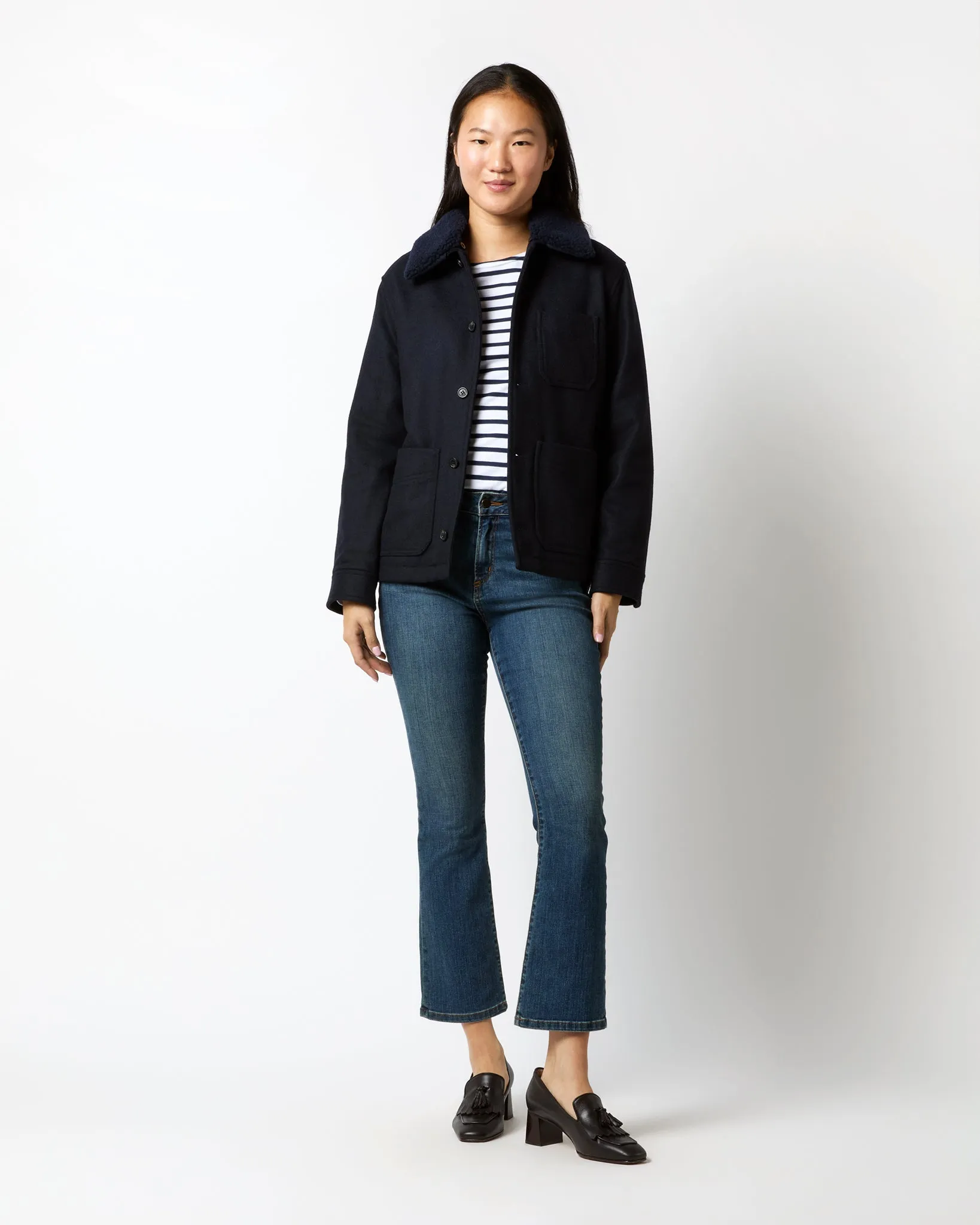 New Julia Jacket in Dark Blue