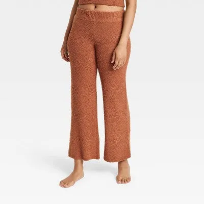 New - Stars Above Women's High Rise Regular Fit Cozy Yarn Pants