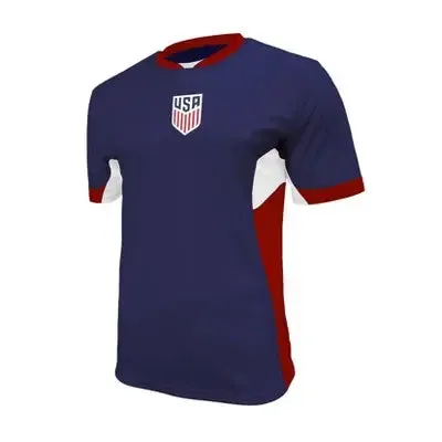 New - United States Soccer Federation Adult Unisex Crew Neck Pullover Basic Tee