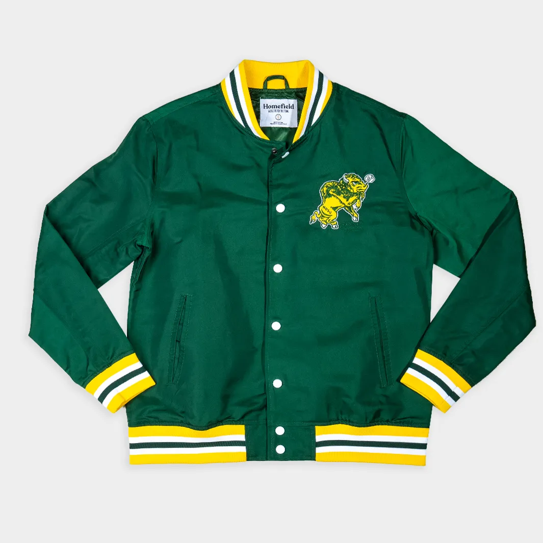 North Dakota State Bison Retro NDSU Bomber Jacket