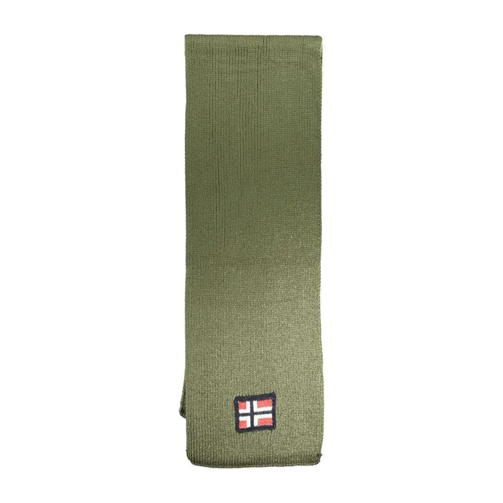 Norway 1963 Green Acrylic Scarf