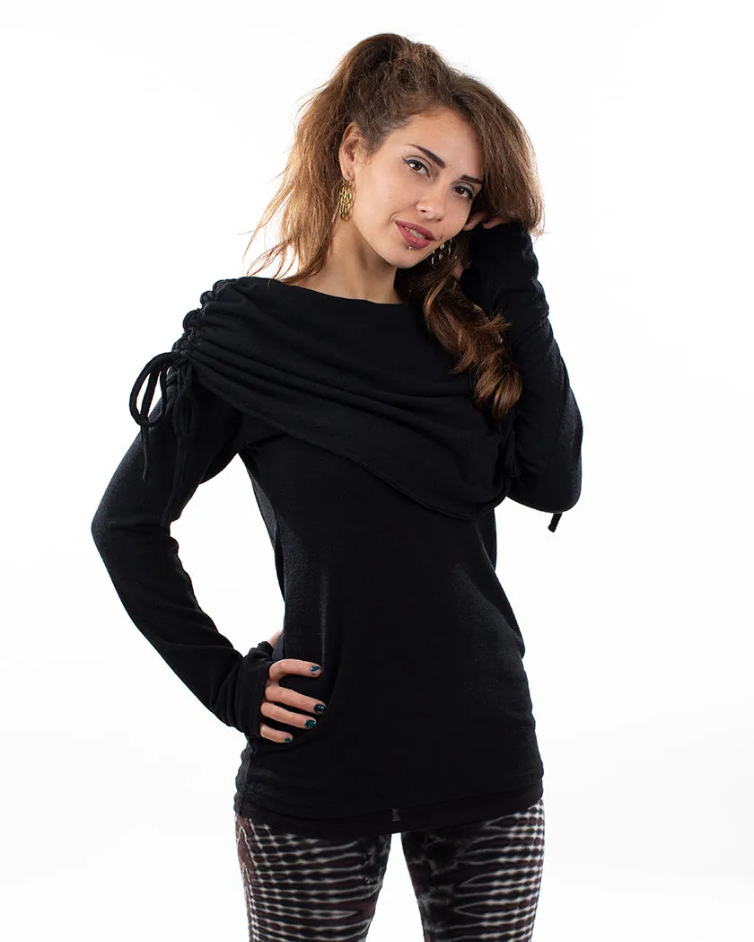 Obsidian Black Jumper