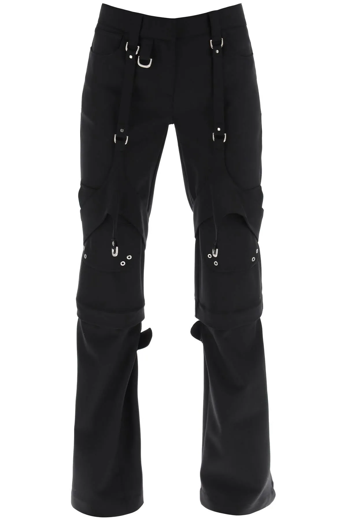 Off-White Cargo Pants In Wool Blend