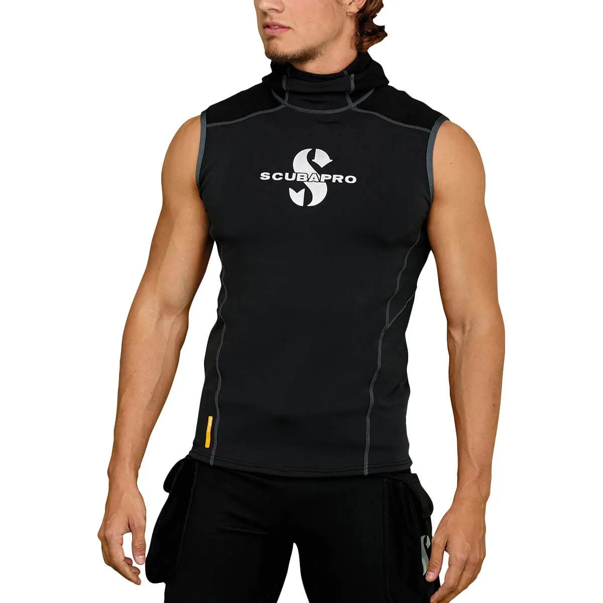 Open Box ScubaPro Men's Hybrid Hooded Dive Vest, Size: XX-Large