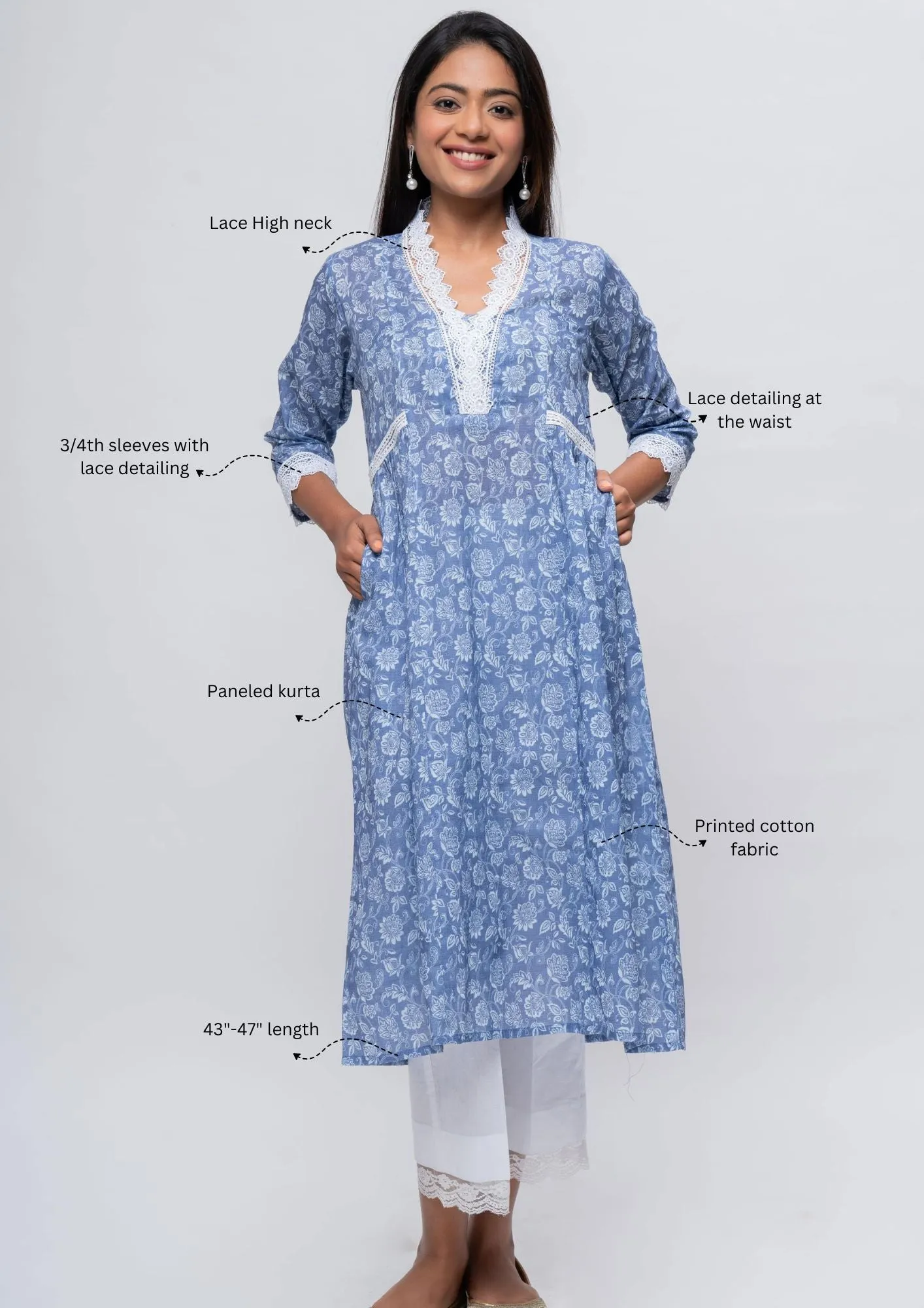 Orchid Kurta