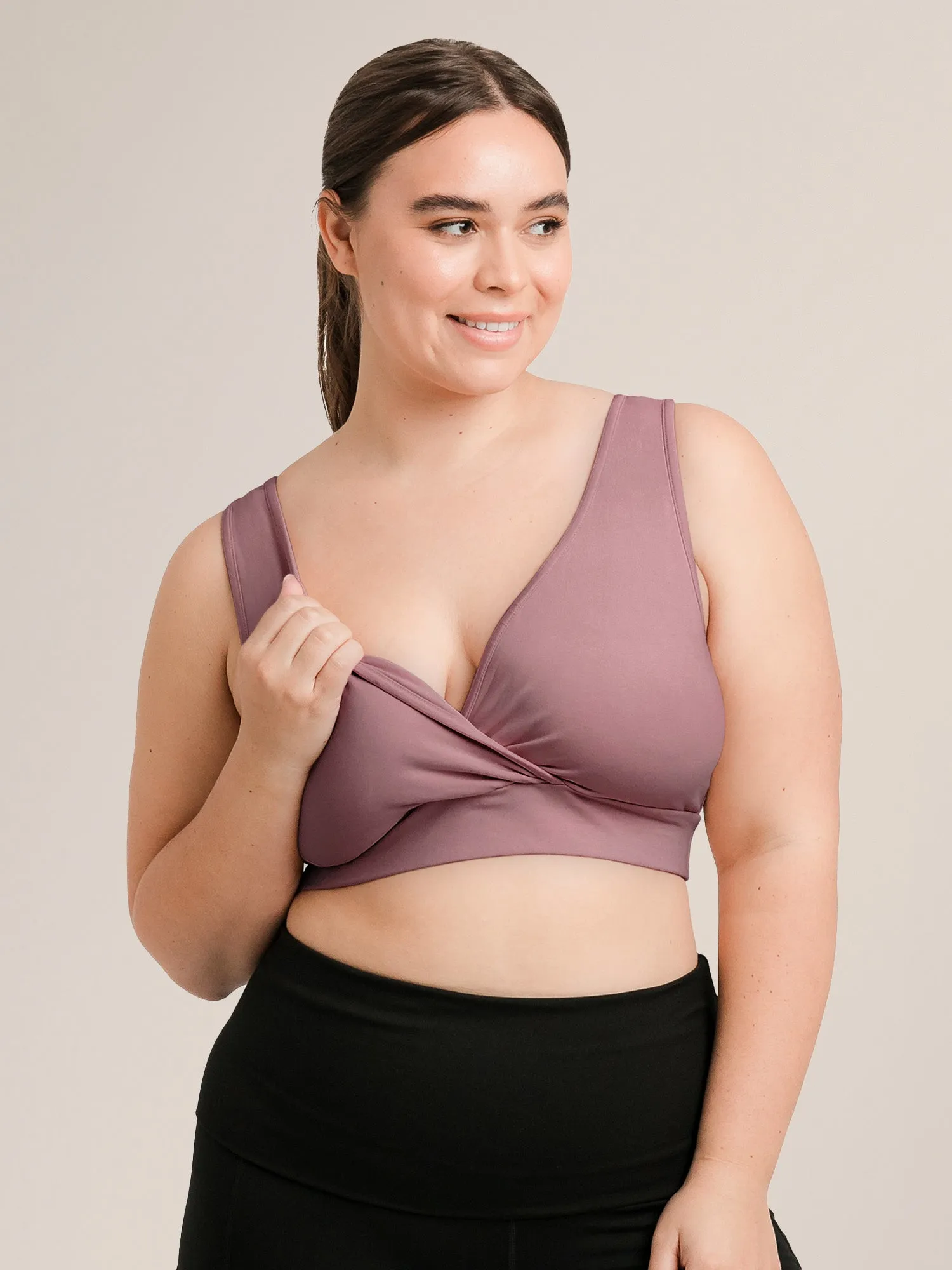 Organic Cotton Sleep & Nursing Bra | Twilight