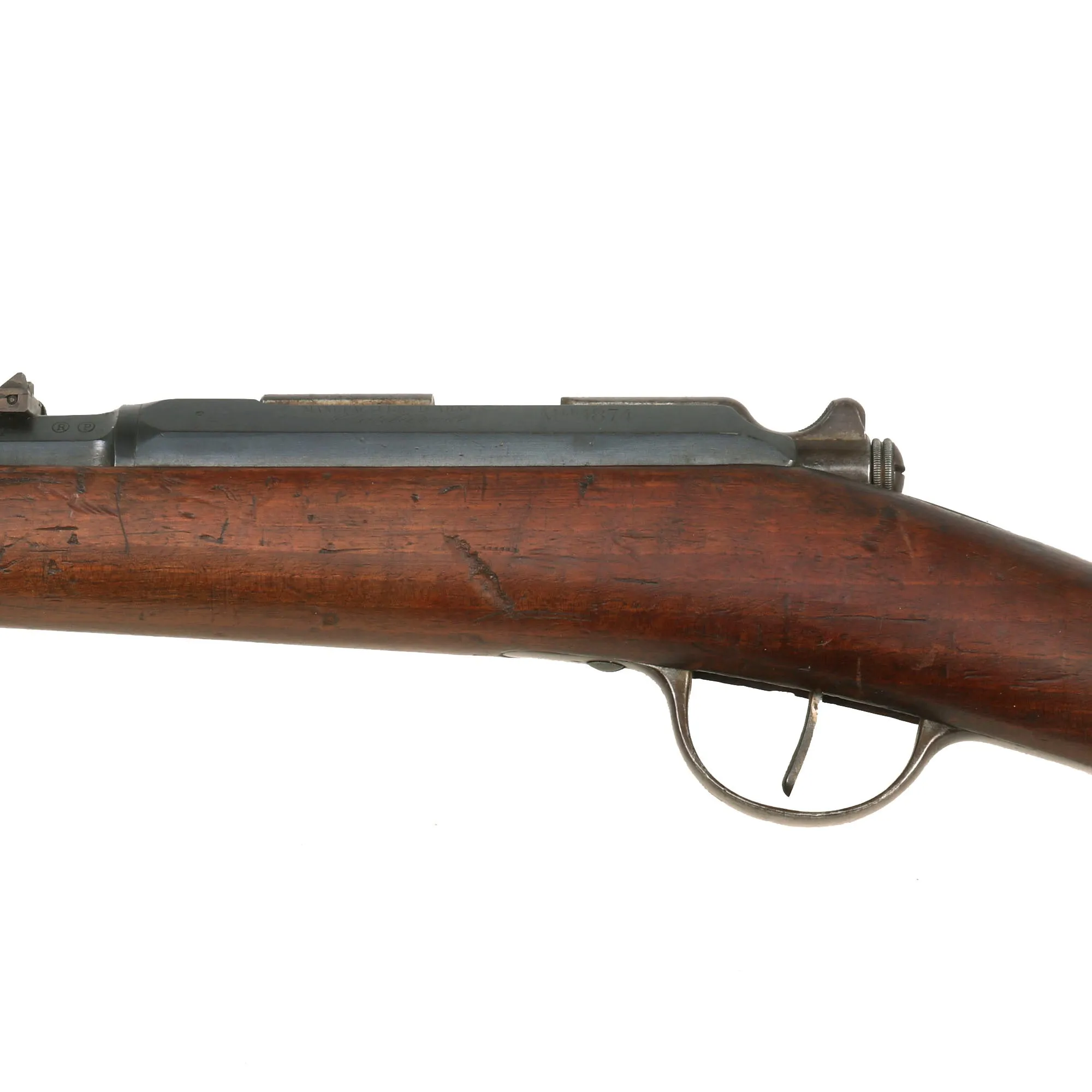 Original French Fusil Gras Modèle 1874 .22 Converted Training Rifle by Châtellerault - Matching Serial AB 8579 - Dated 1879