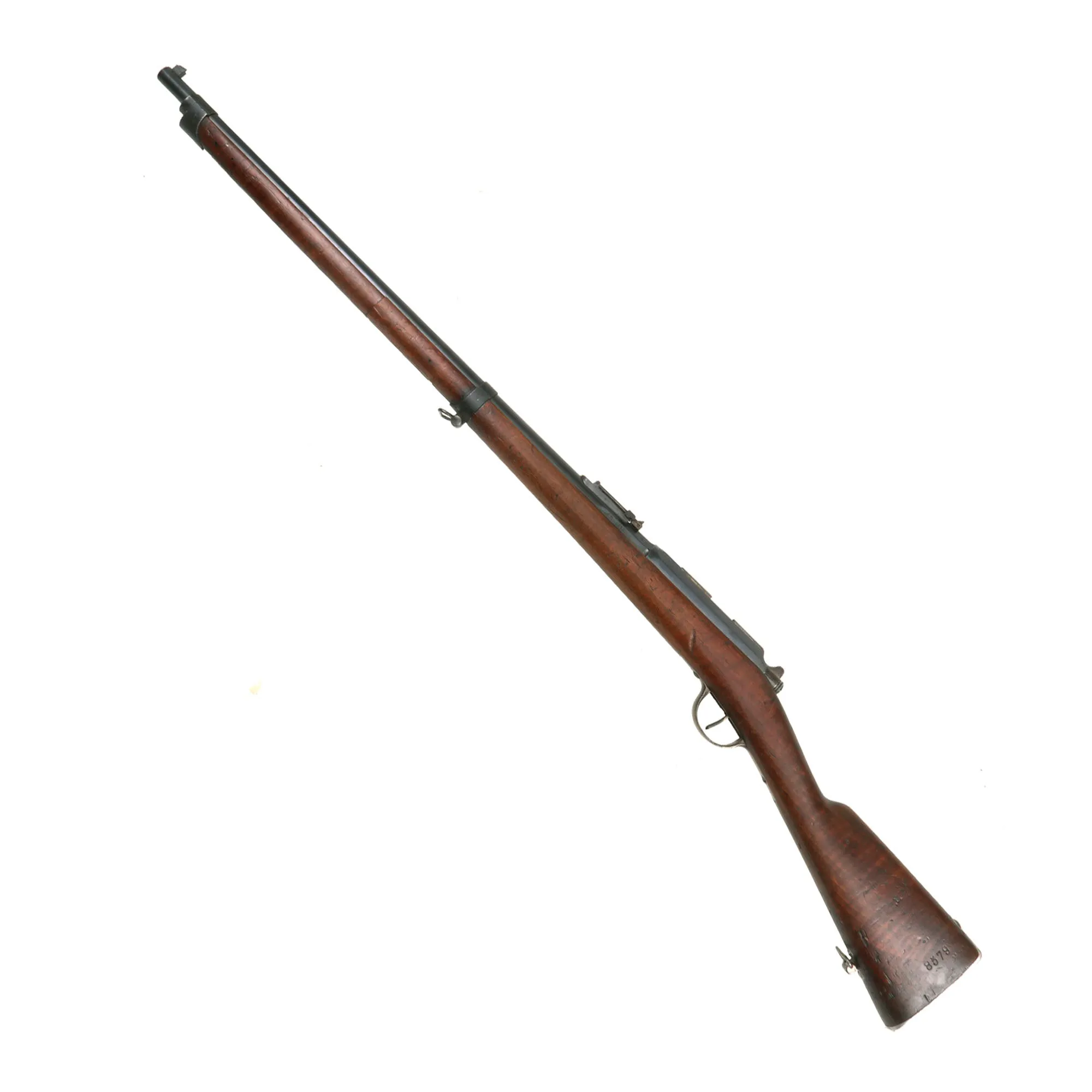 Original French Fusil Gras Modèle 1874 .22 Converted Training Rifle by Châtellerault - Matching Serial AB 8579 - Dated 1879