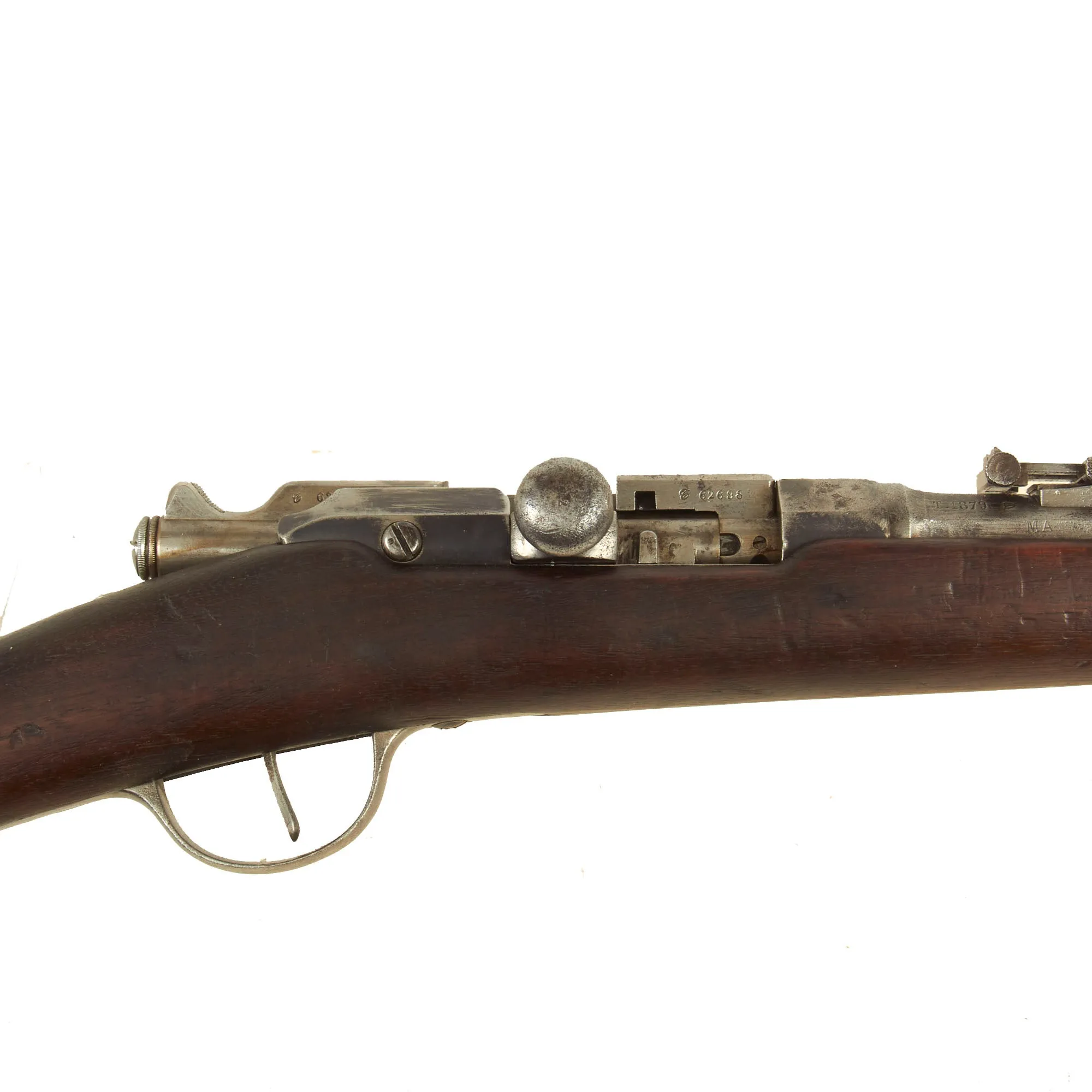 Original French Fusil Gras Modèle 1874 .22 Converted Training Rifle by Tulle - Serial T 62698 - Dated 1879