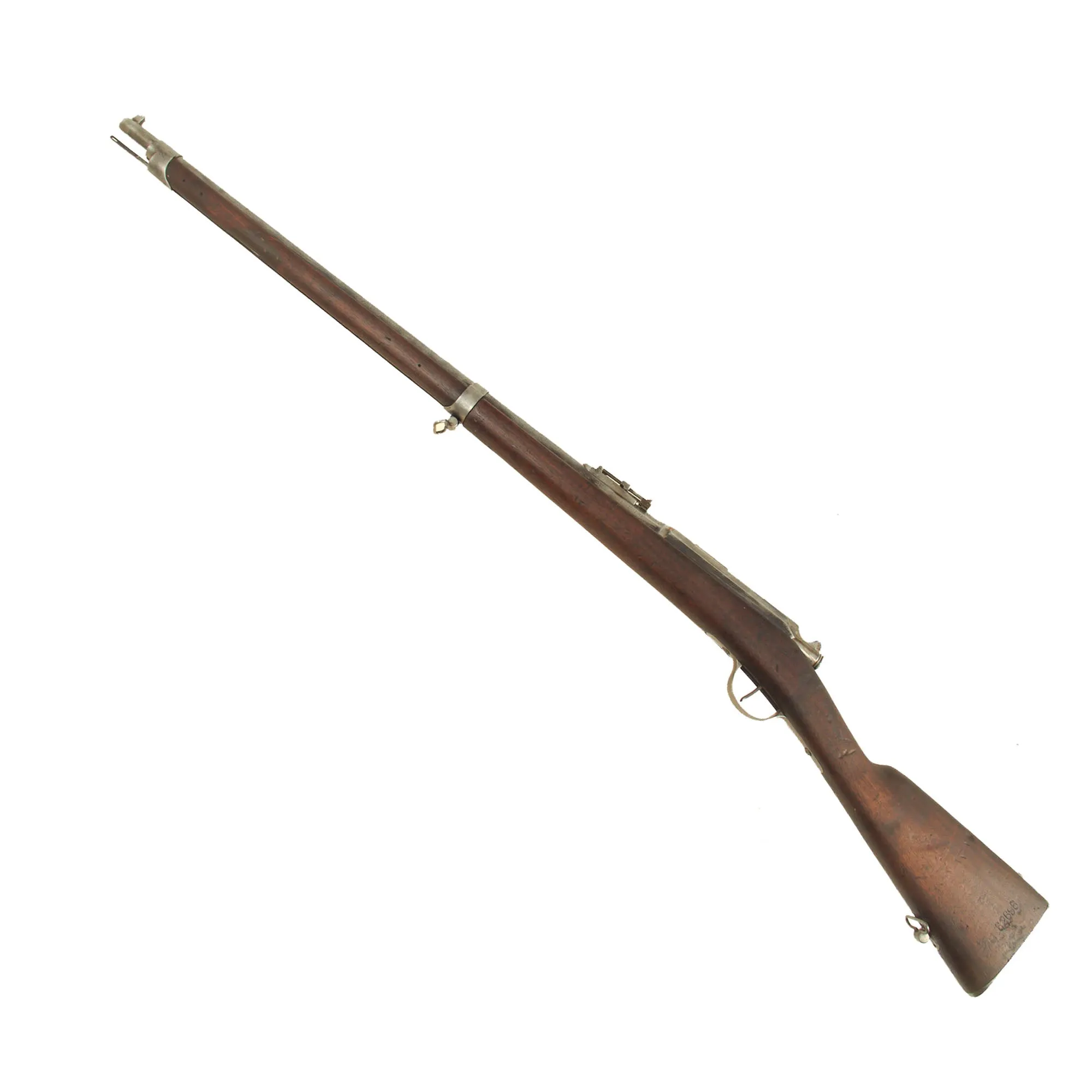 Original French Fusil Gras Modèle 1874 .22 Converted Training Rifle by Tulle - Serial T 62698 - Dated 1879