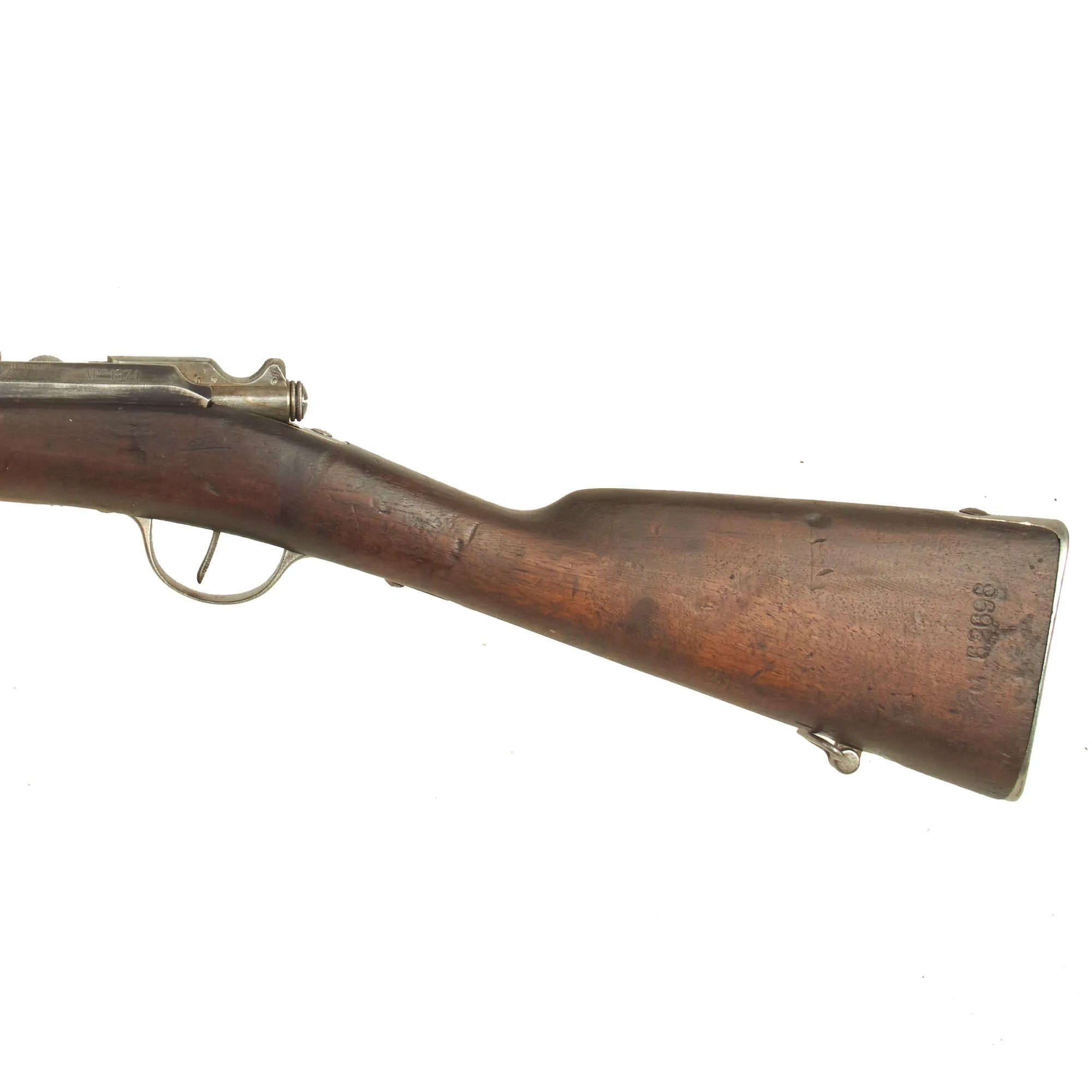 Original French Fusil Gras Modèle 1874 .22 Converted Training Rifle by Tulle - Serial T 62698 - Dated 1879