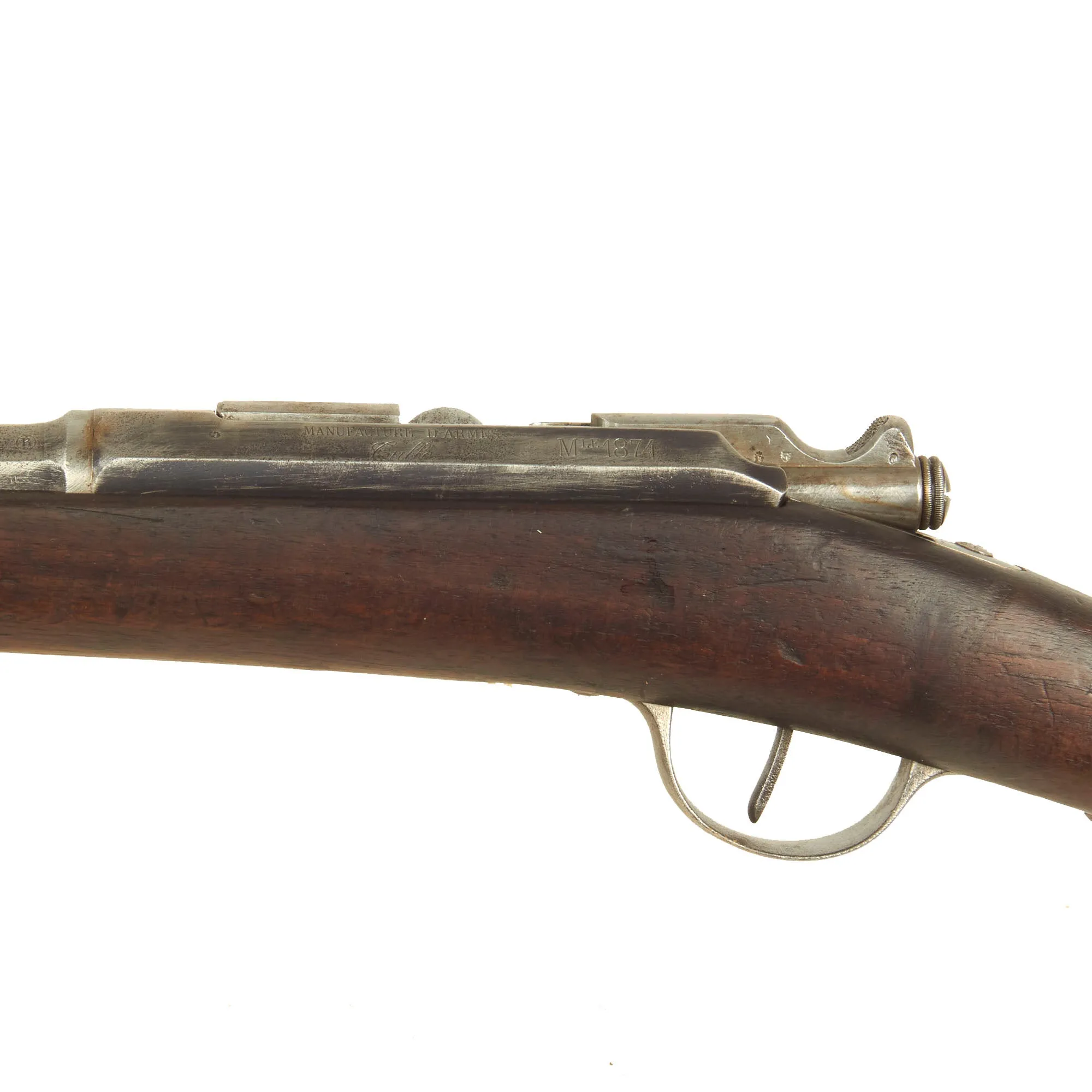 Original French Fusil Gras Modèle 1874 .22 Converted Training Rifle by Tulle - Serial T 62698 - Dated 1879