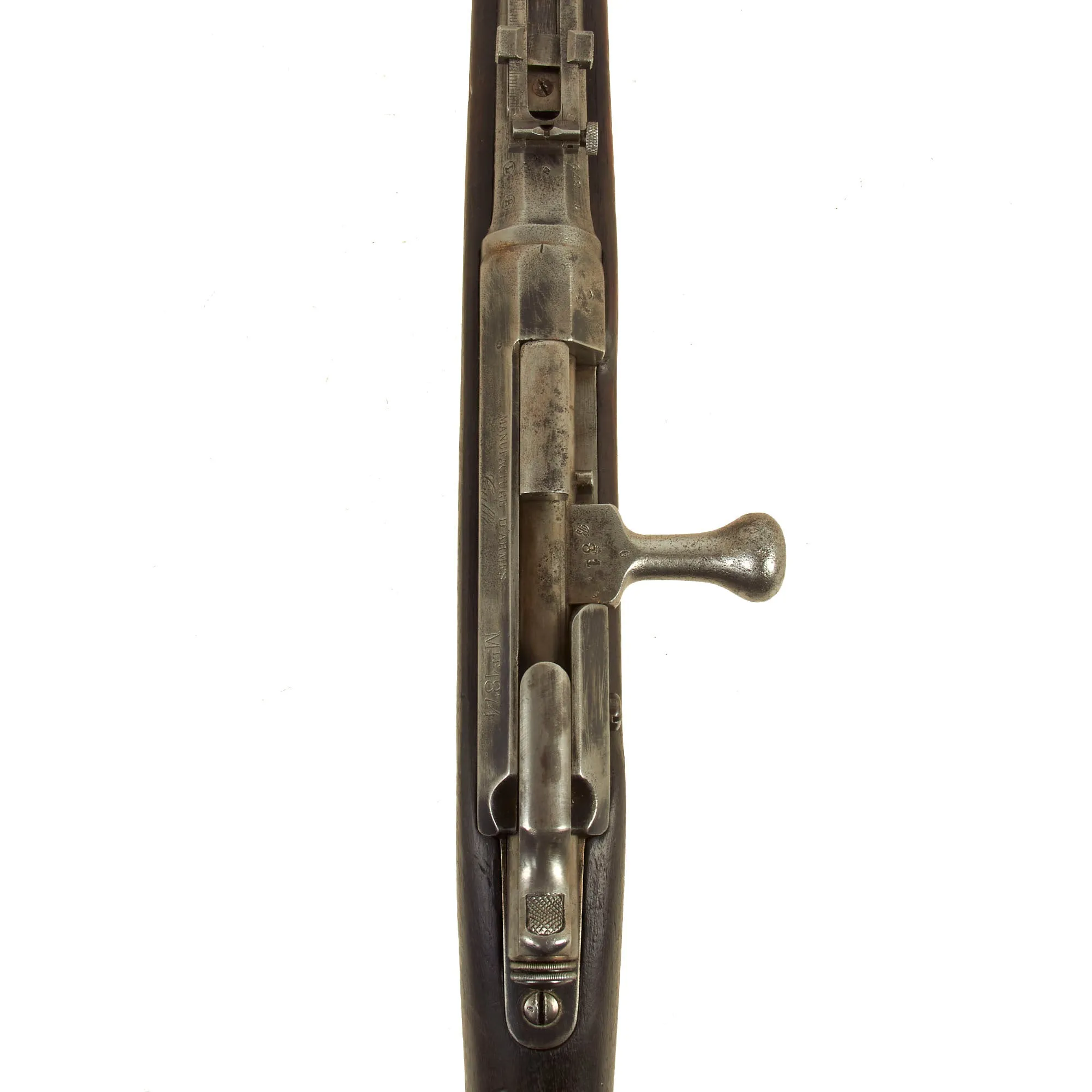 Original French Fusil Gras Modèle 1874 .22 Converted Training Rifle by Tulle - Serial T 62698 - Dated 1879